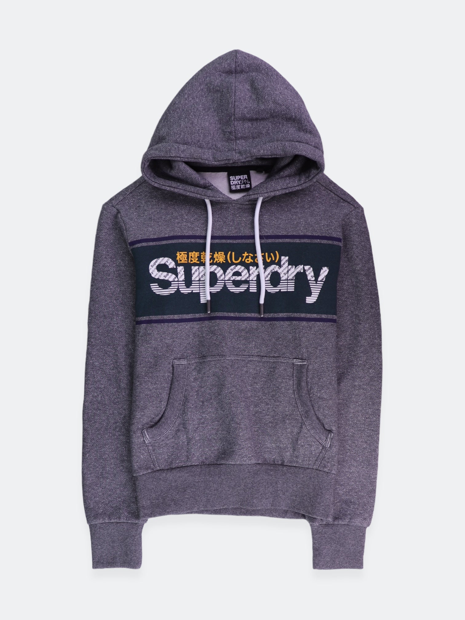 Super Dry Sudadera Hoodie Basic - Hombre - XS