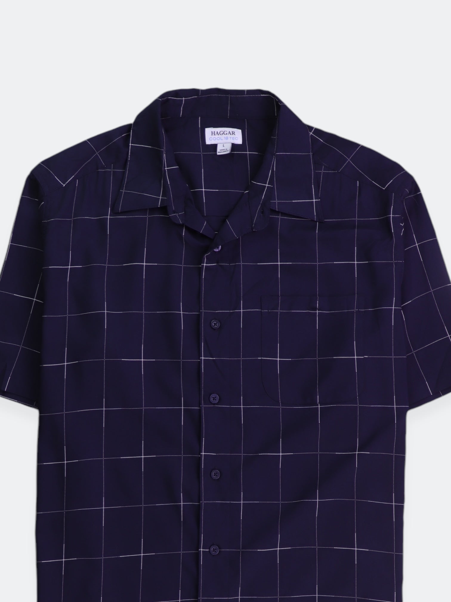 haggar Camisa Casual - Hombre - Large