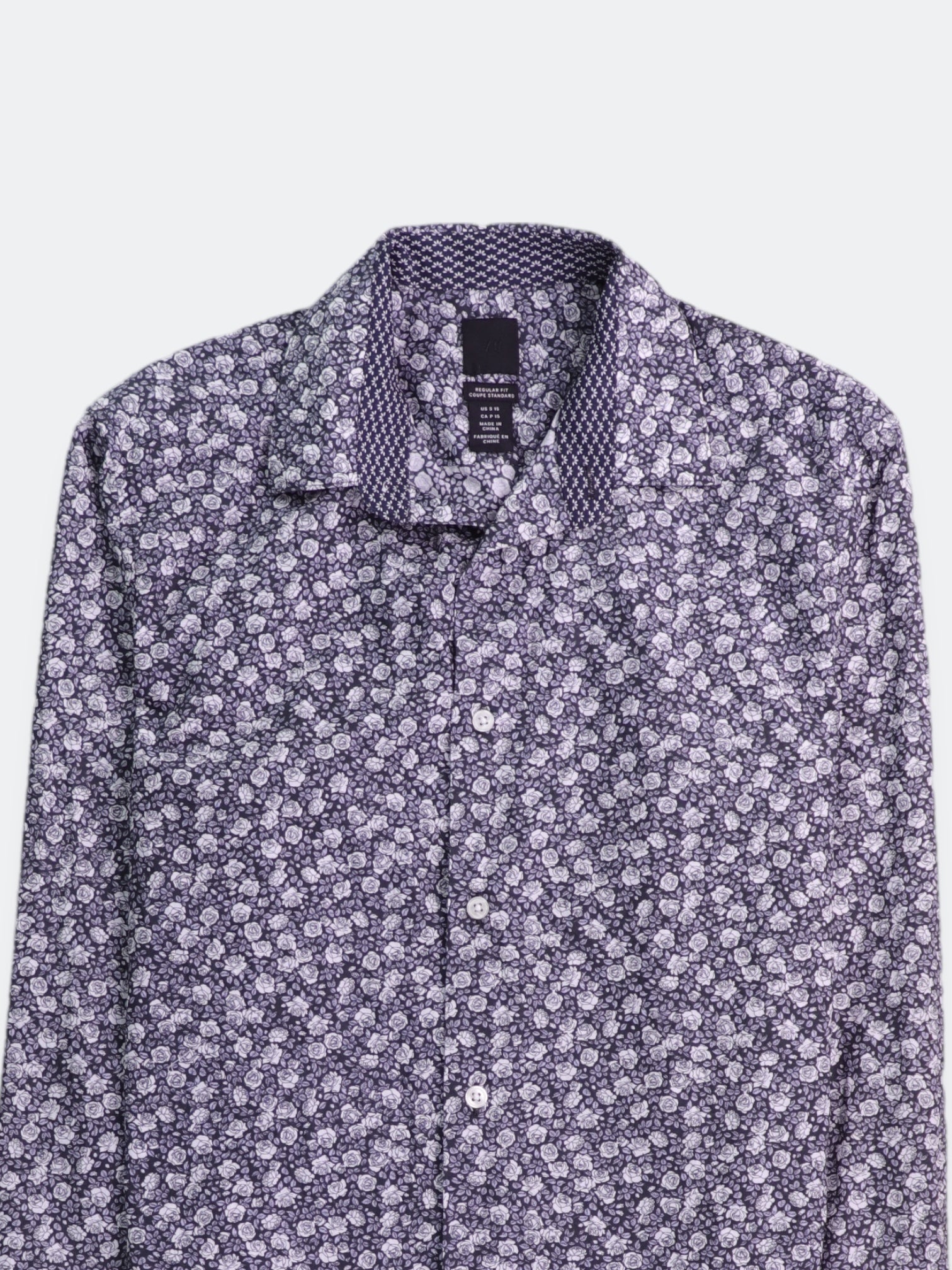 H&M Camisa Casual - Hombre - Small