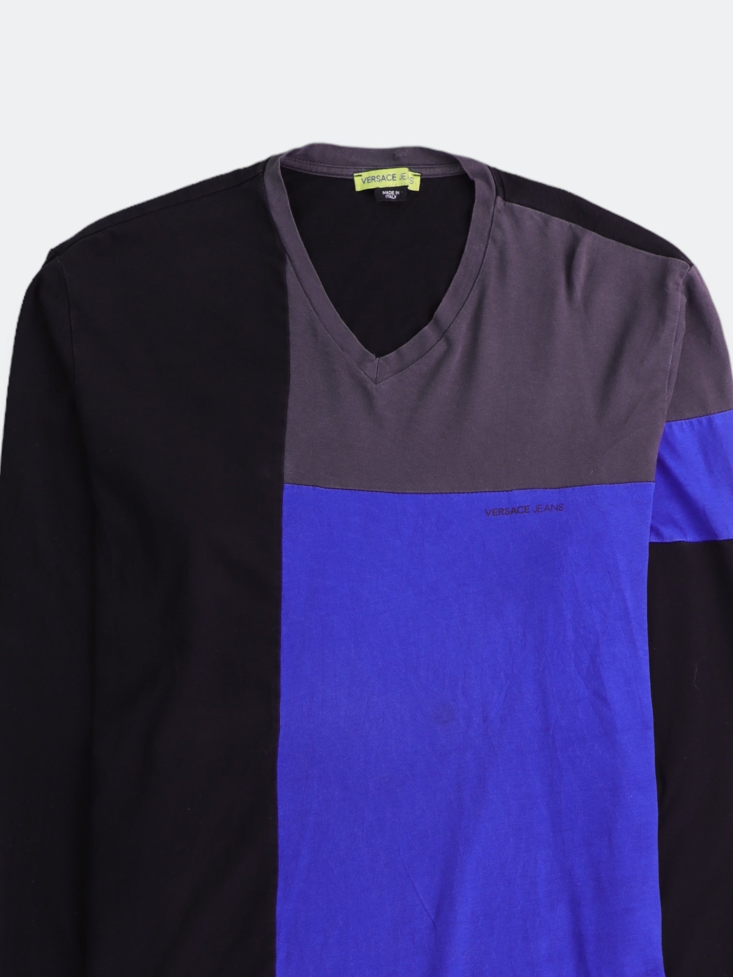 VERSACE Camiseta Color Block - Hombre - 16