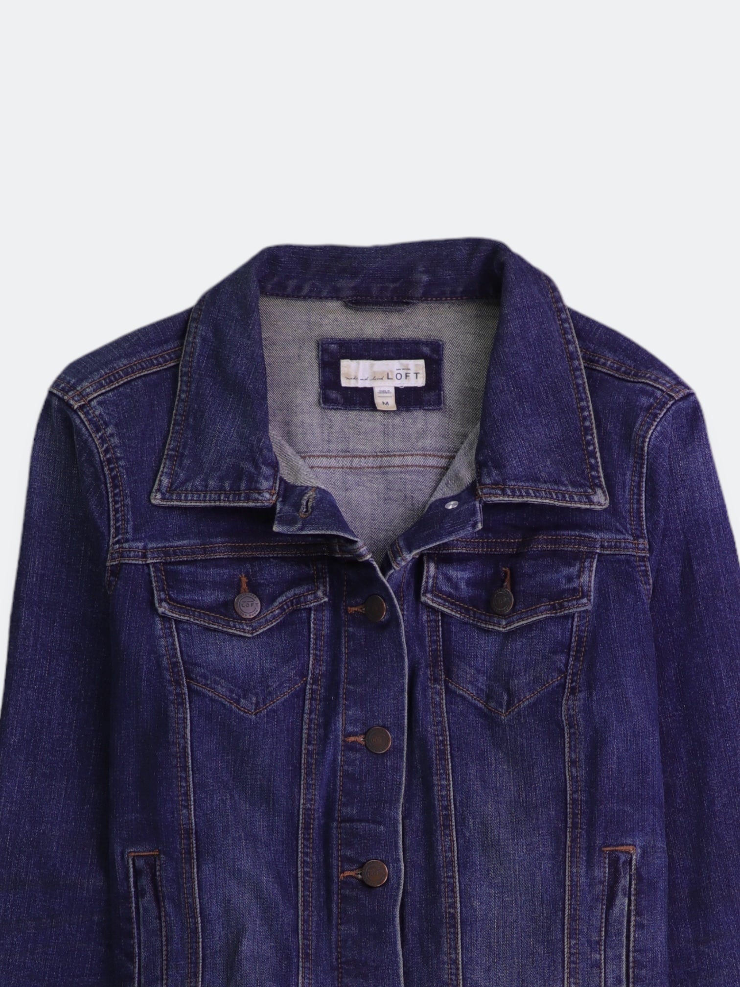 LOFT Chaqueta Denim  Basic - Mujer - Medium