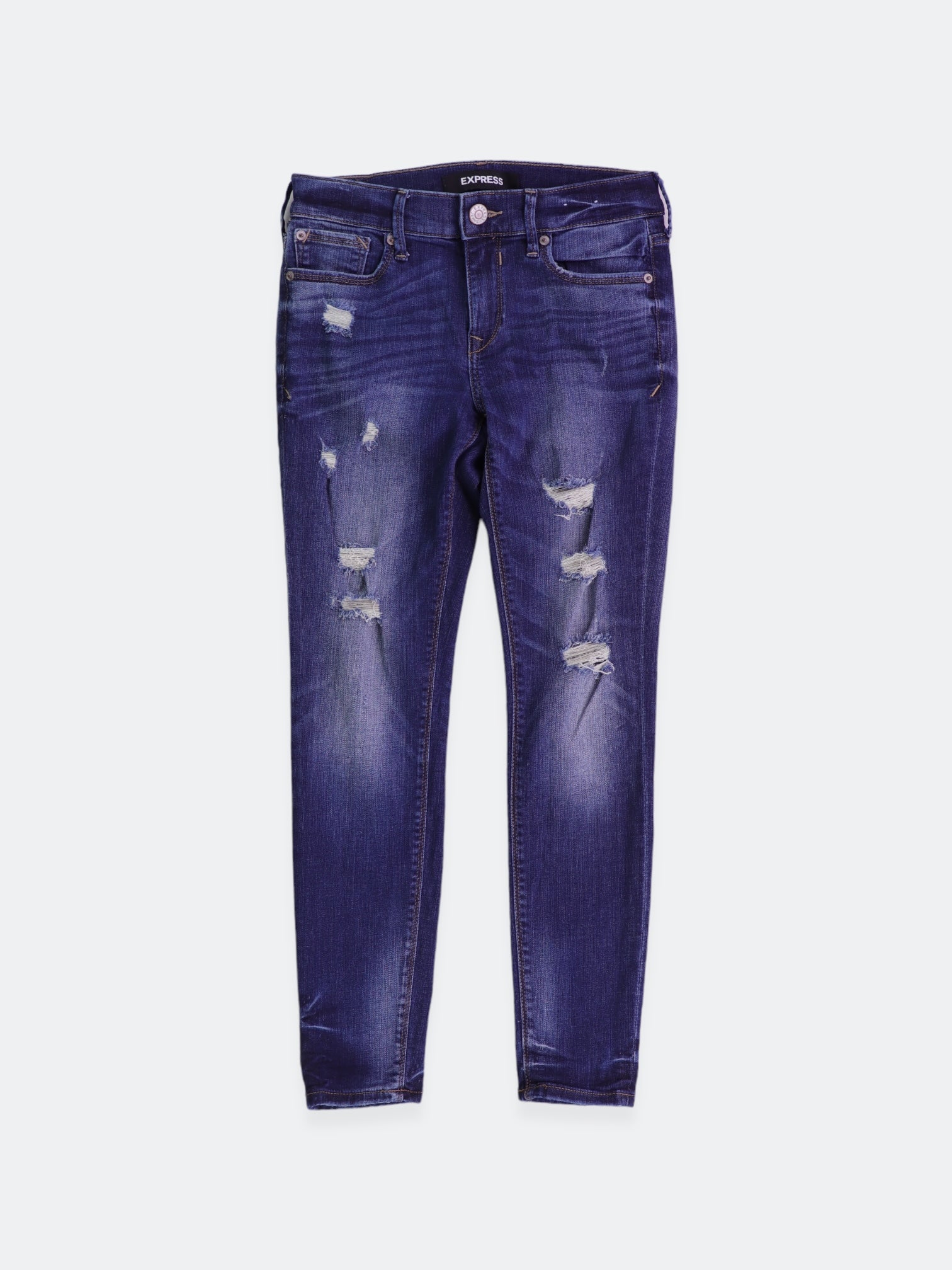 EXPRESS Jean Skinny Fit Denim - Mujer - 2