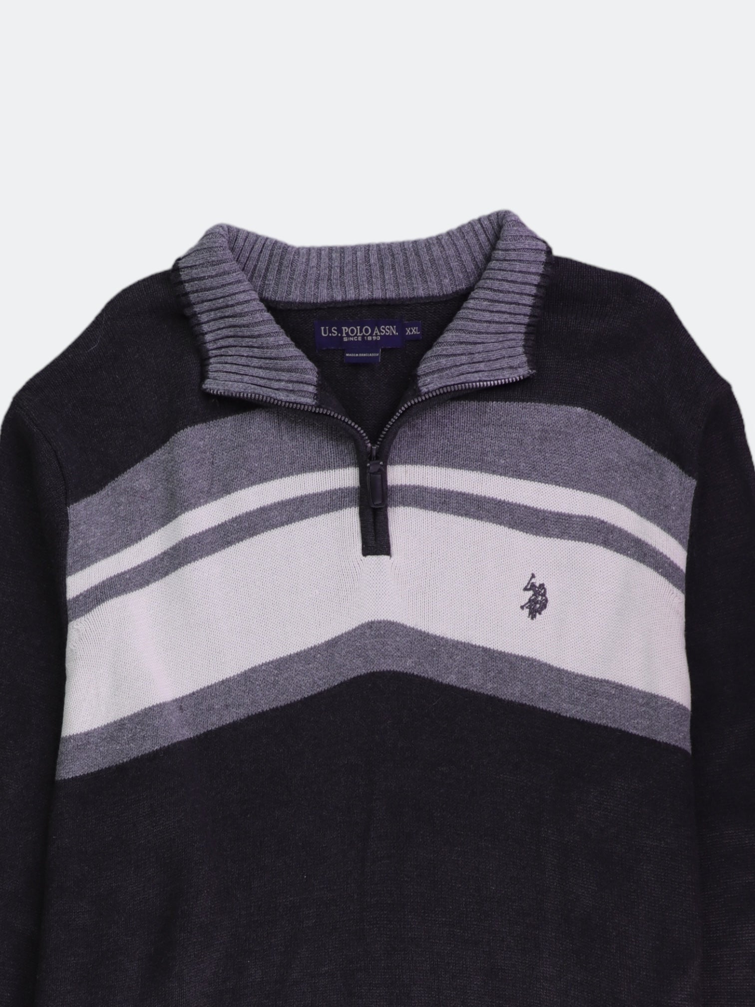 US Polo ASSN Sueter Fleece Casual - Hombre - 2XL