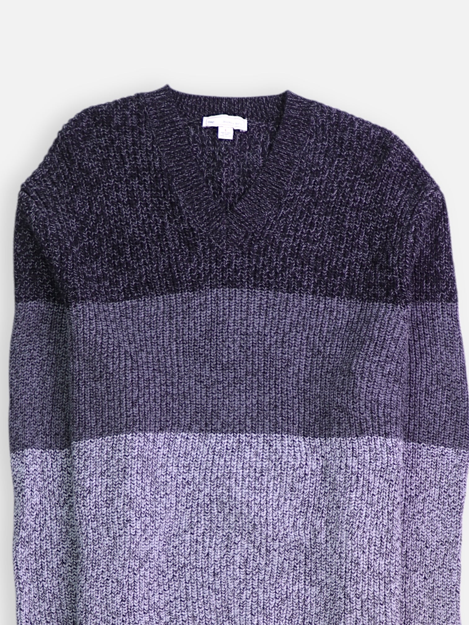 GAP Sueter Knit Color Block - Hombre - Large