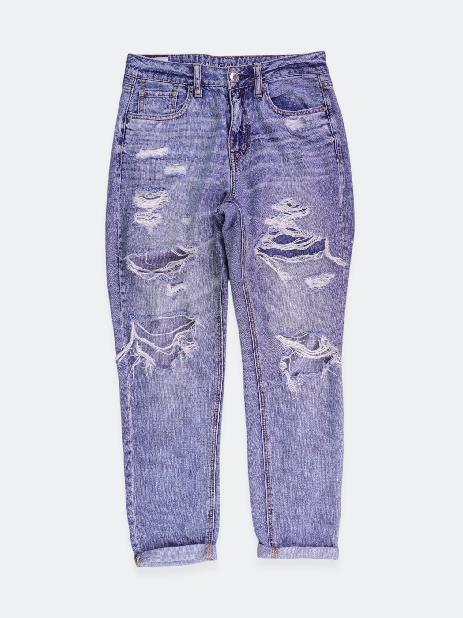 American Eagle Jean Regular Fit Denim - Mujer - 4