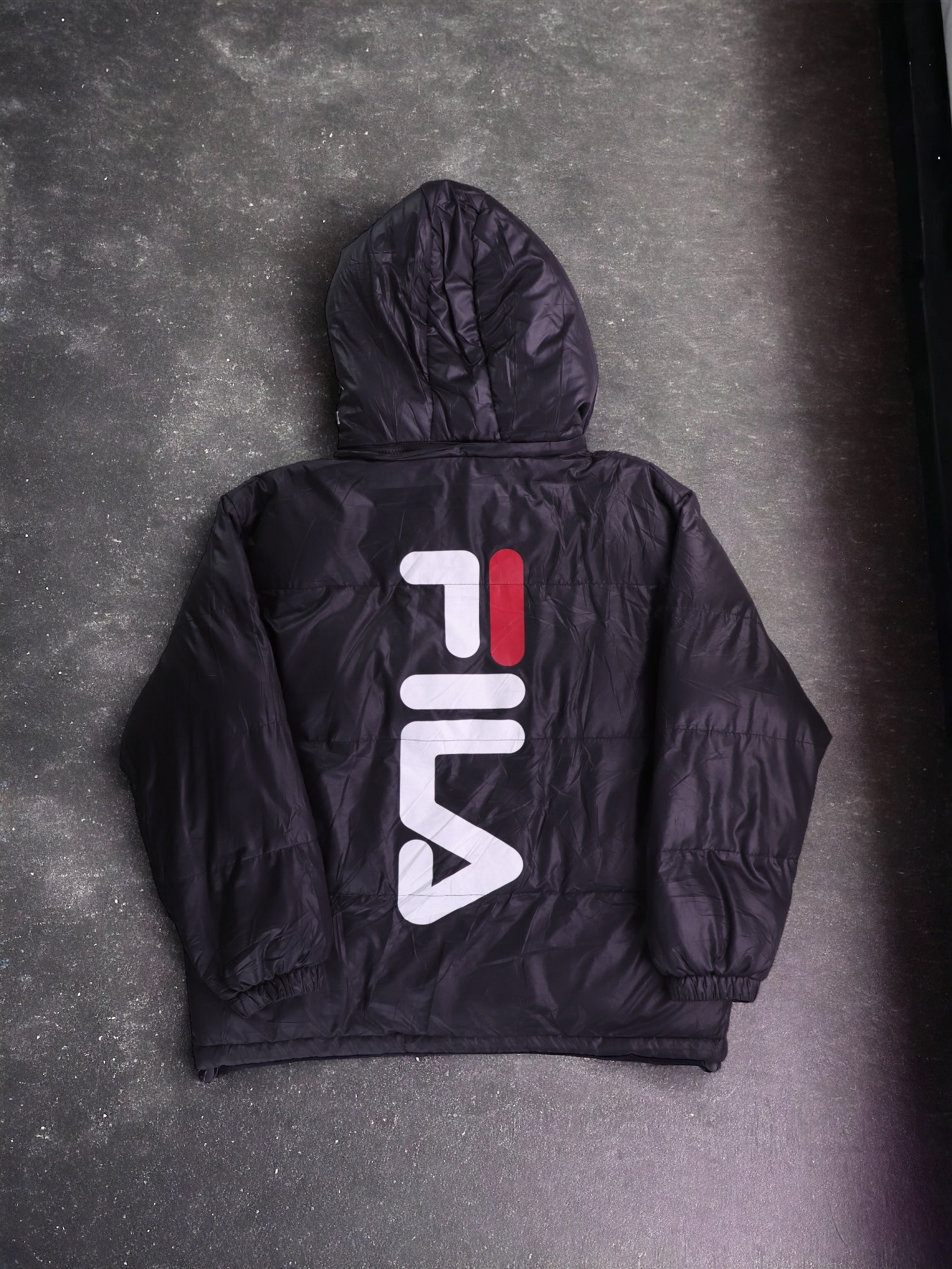 Fila Chaqueta Puffer Impermeable - Hombre - XS