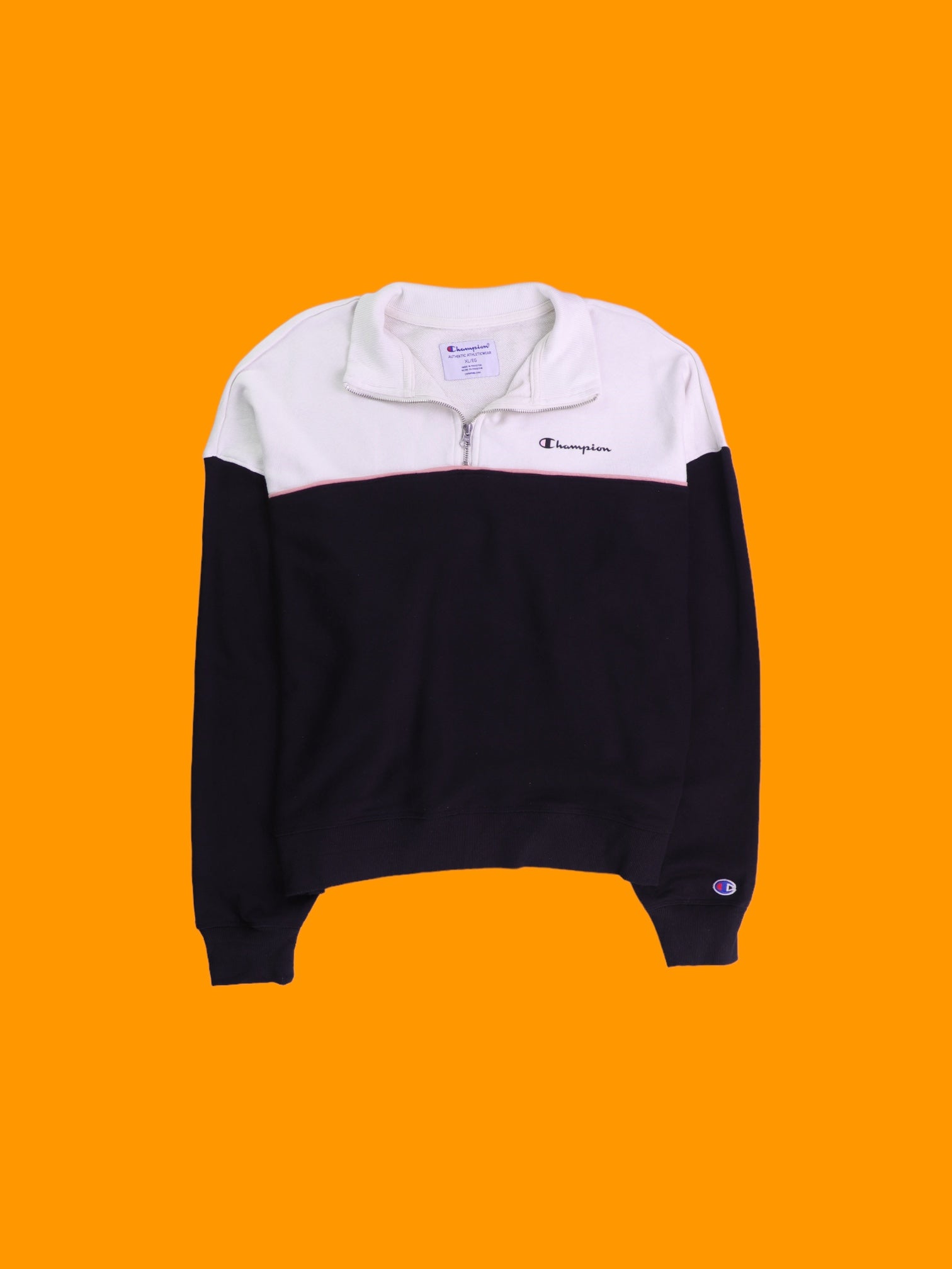 Champion Sudadera Fleece Crop Top - Mujer - XL