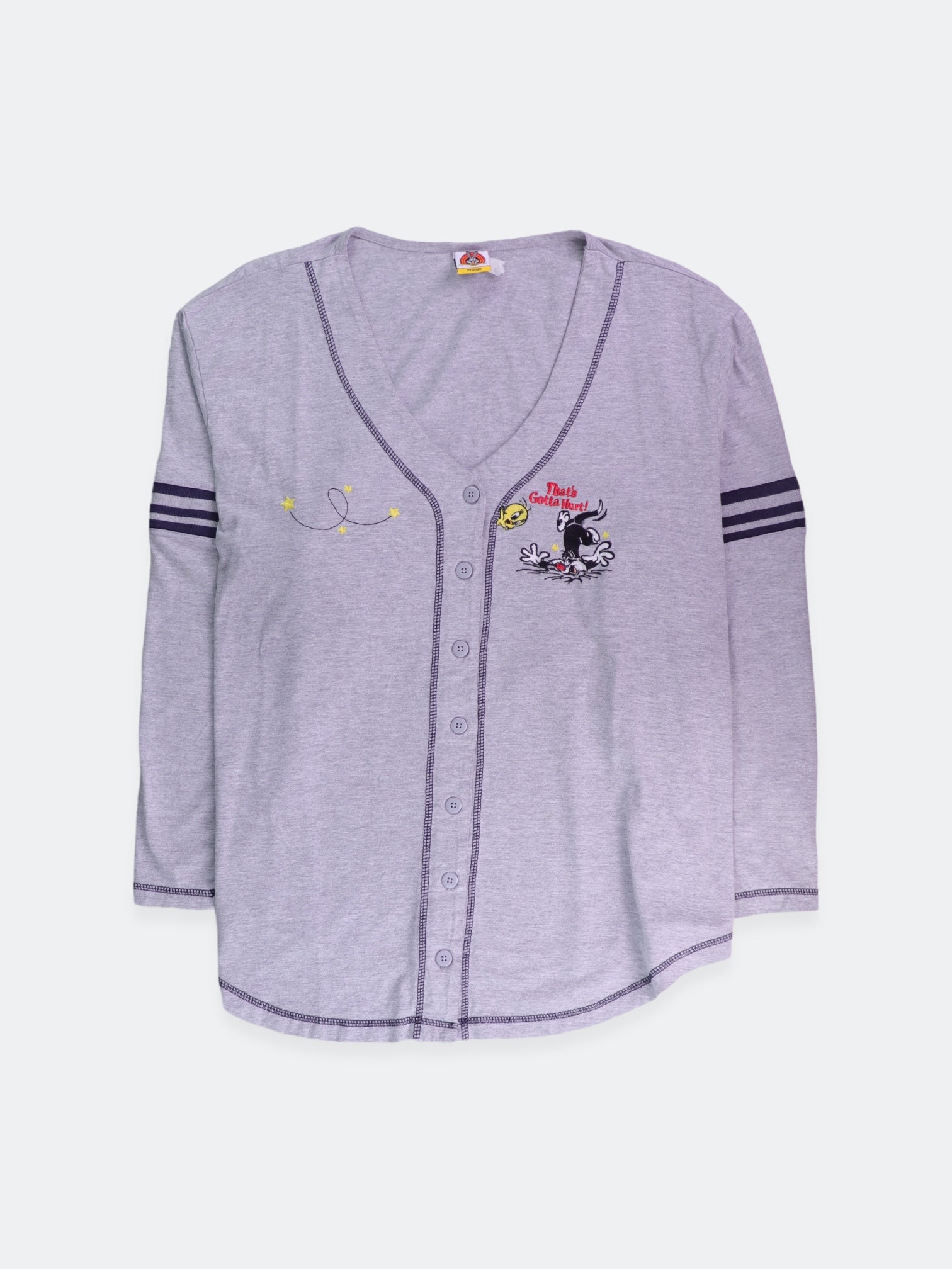 Looney Tunes Sueter Cardigan Casual - Mujer - XL