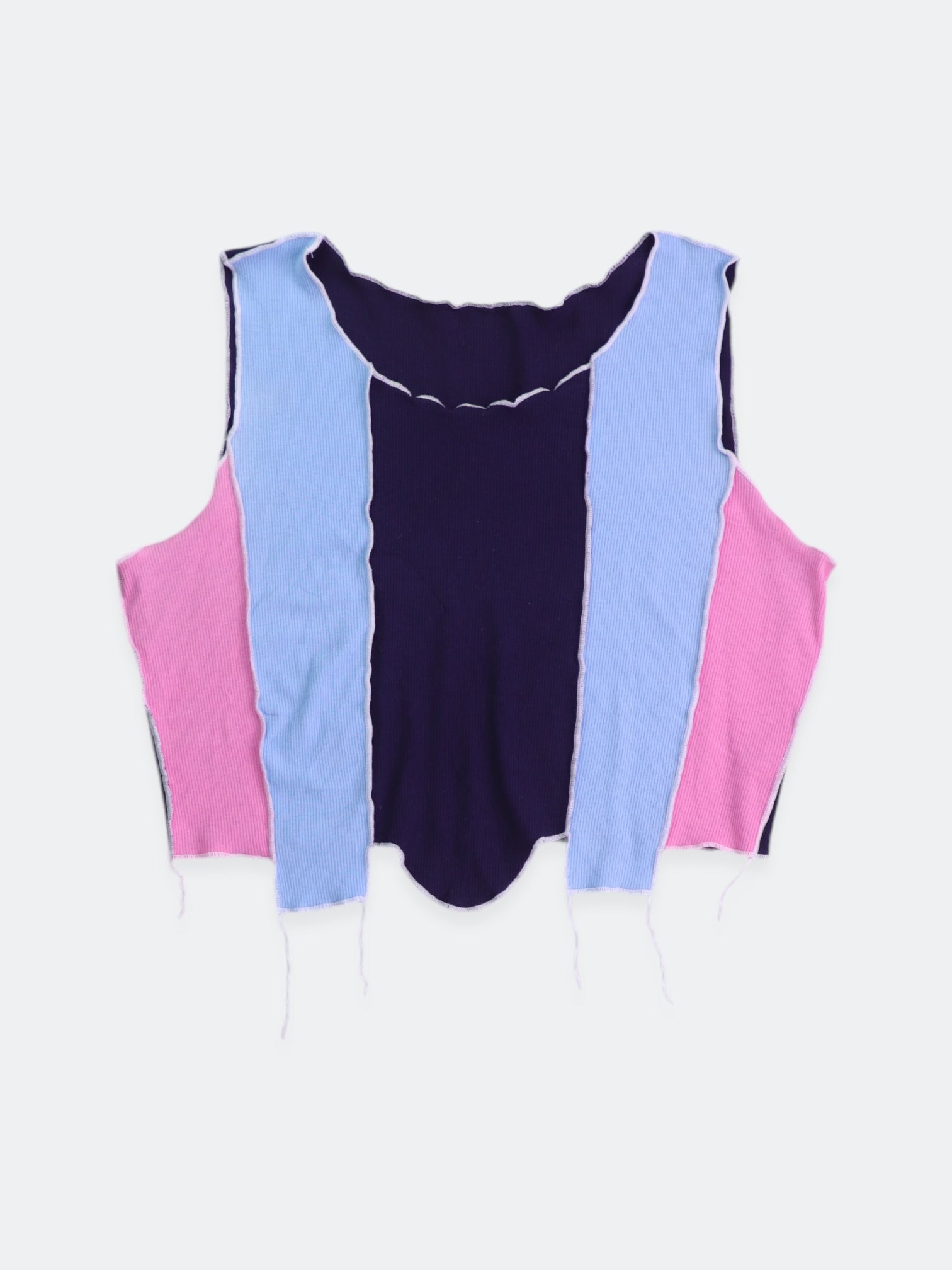 SHEIN Blusa Color Block - Mujer - XL