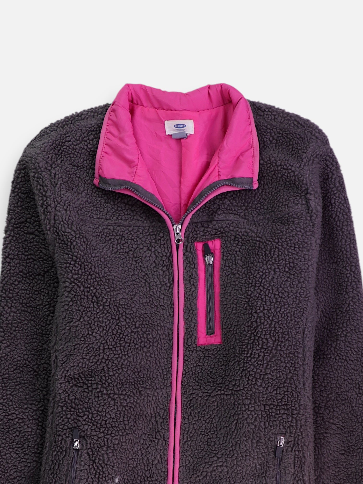 Old Navy Sueter Fleece Teddy - Mujer - XL