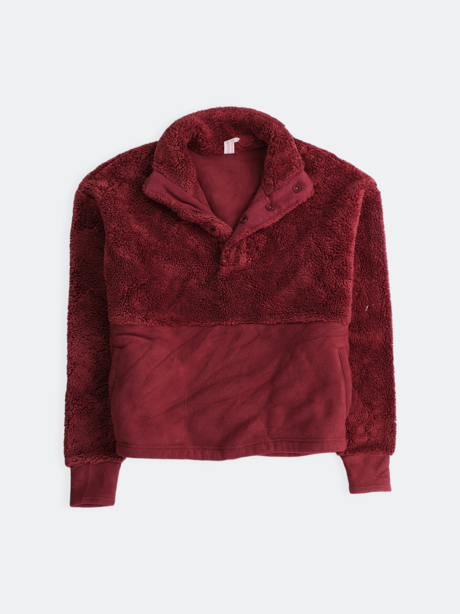 All In Motion Sudadera Fleece Teddy - Mujer - Small