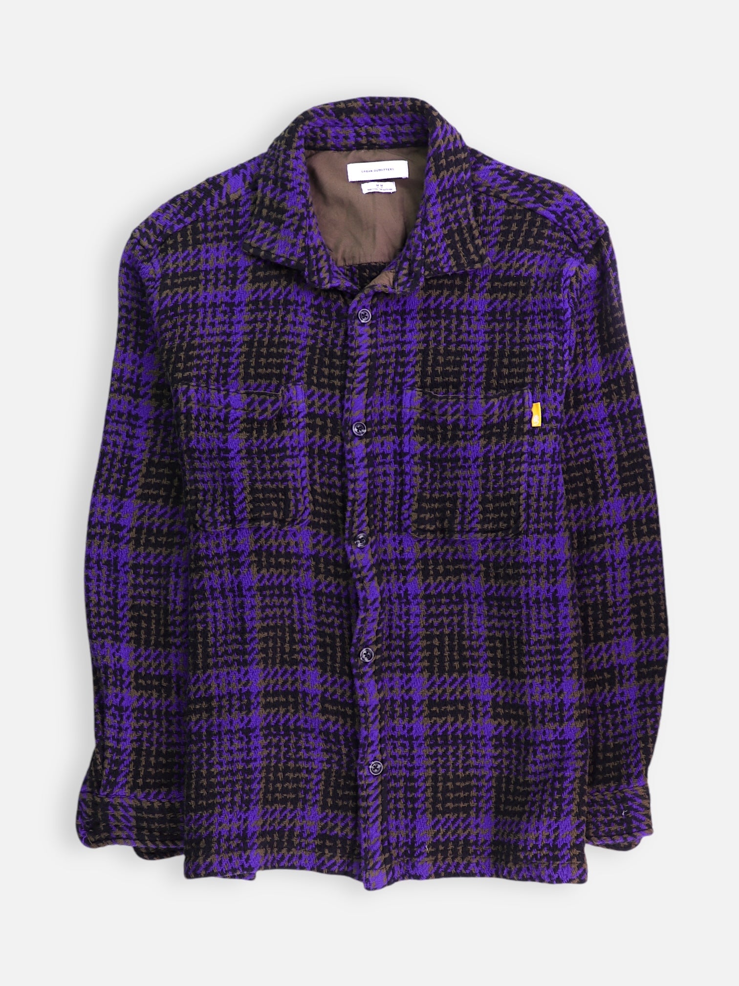 URBAN OUTFITTERS Chaqueta Sobrecamisa Plaid Types - Hombre - Medium