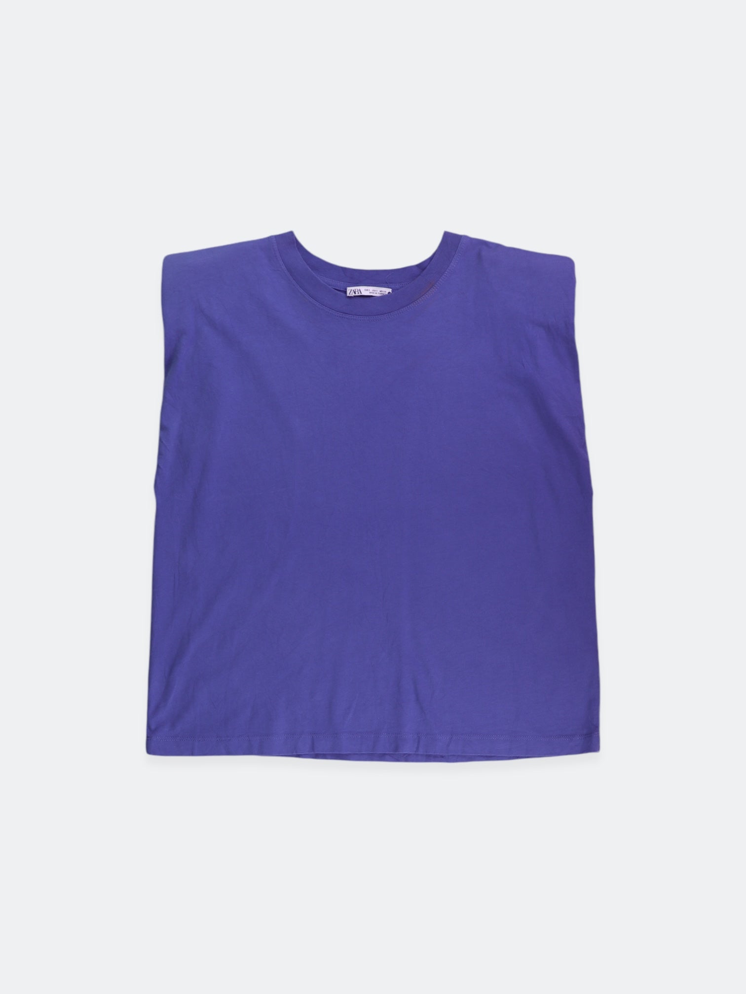 ZARA Camiseta Basic - Mujer - Small