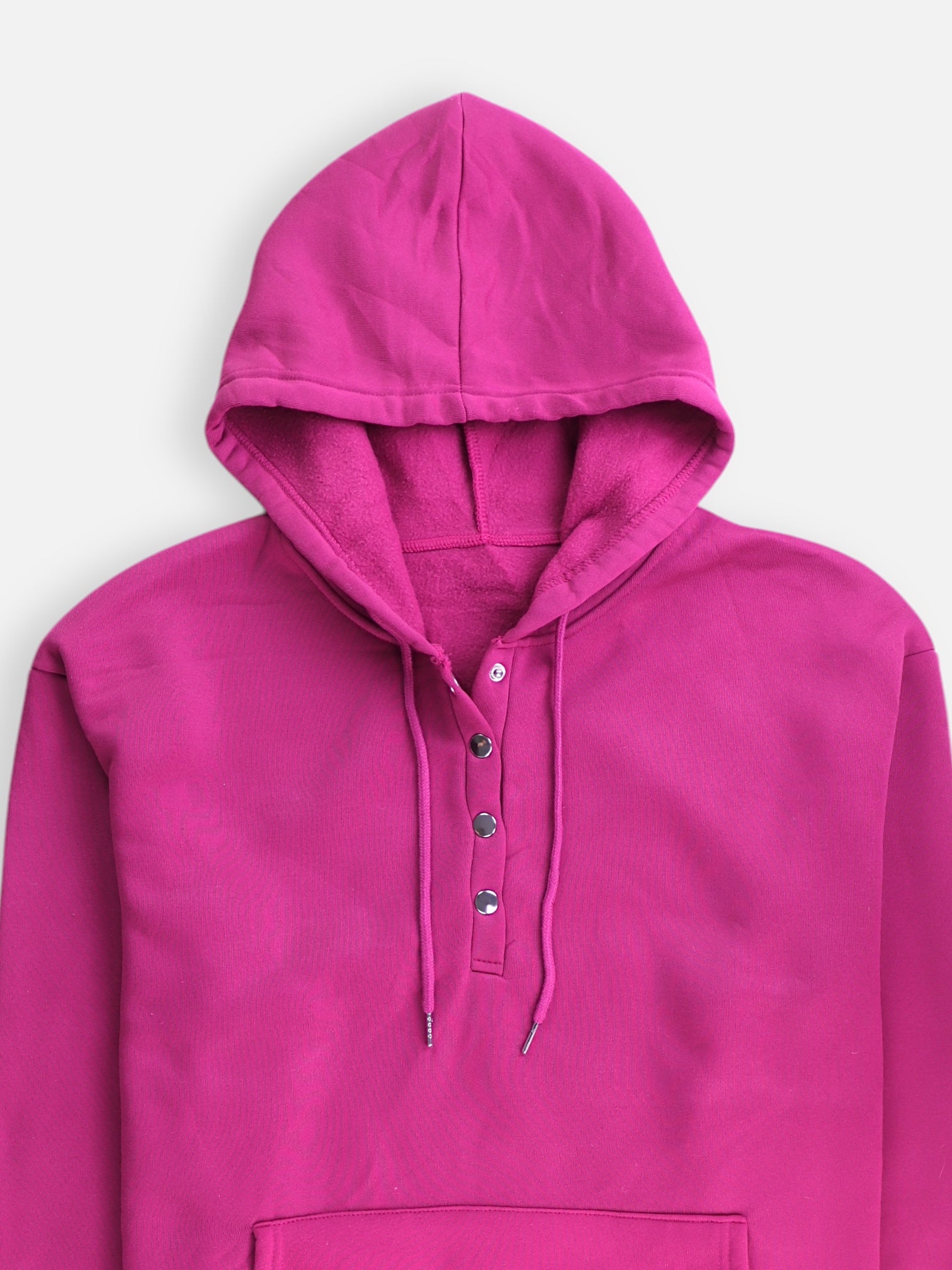 Sudadera Hoodie Basic - Mujer - Large