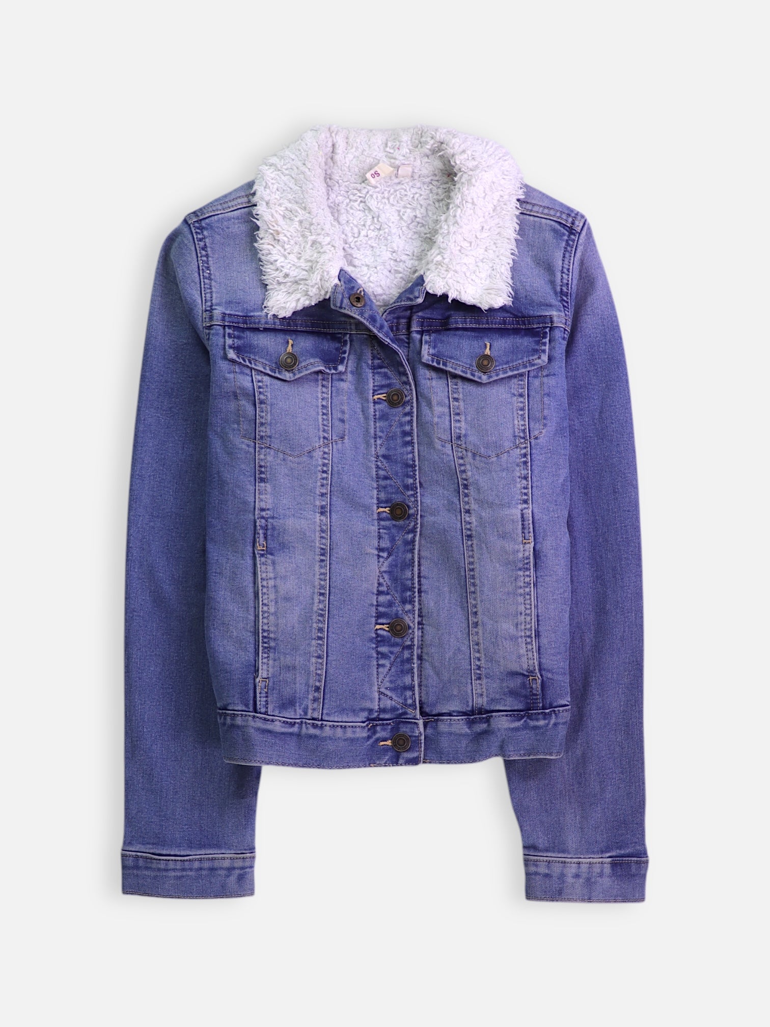 Chaqueta Sherpa Trucker Denim - Niña - XL - 18-20Y (Años)