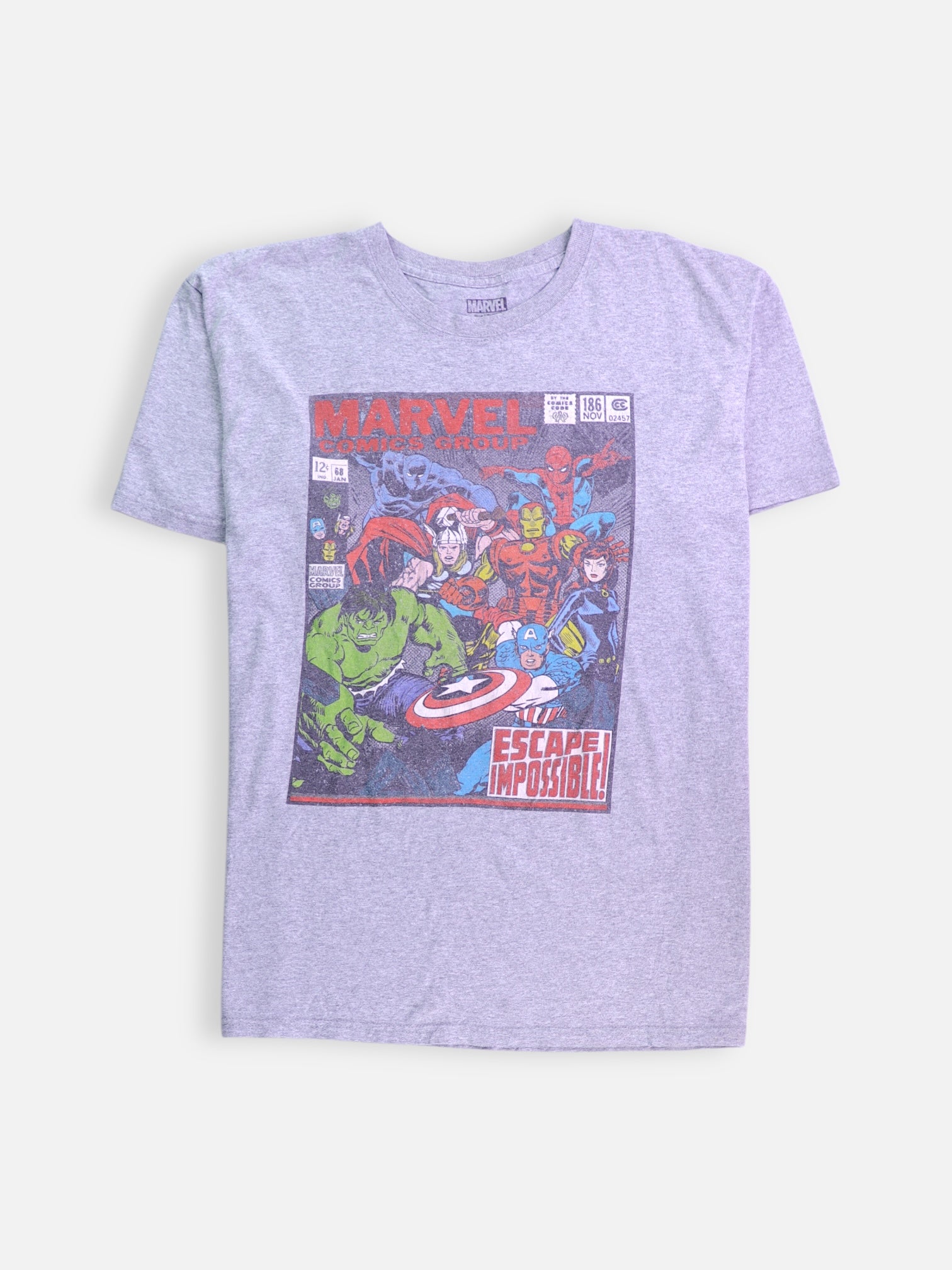 Marvel Camiseta Grafica - Hombre - XL