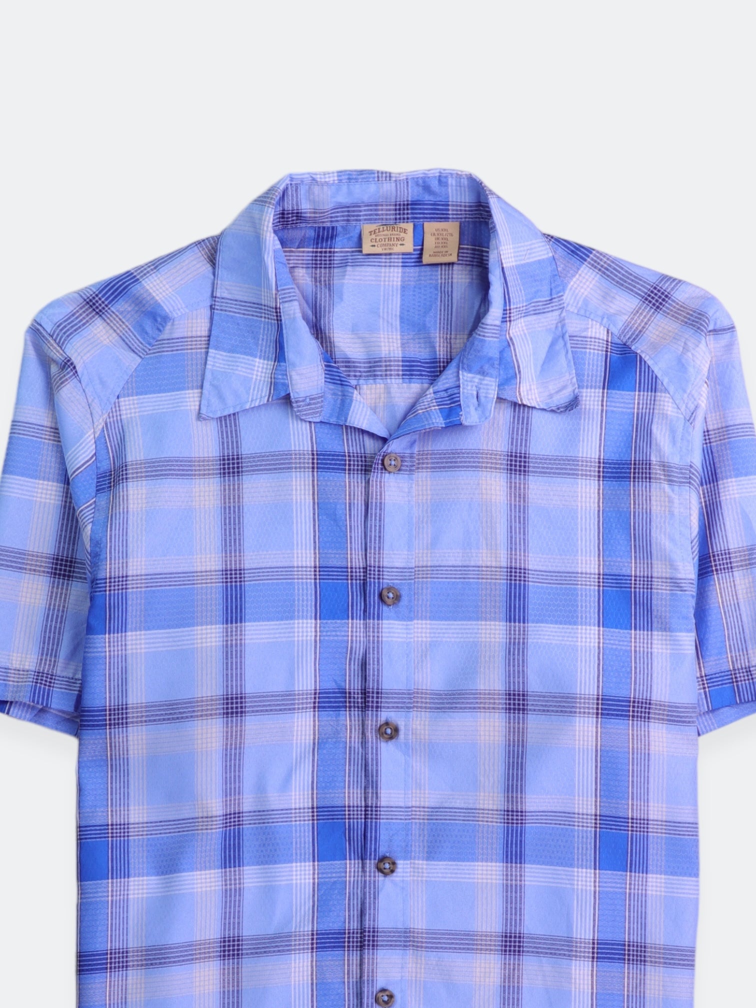 Camisa Color Block - Hombre - 2XL