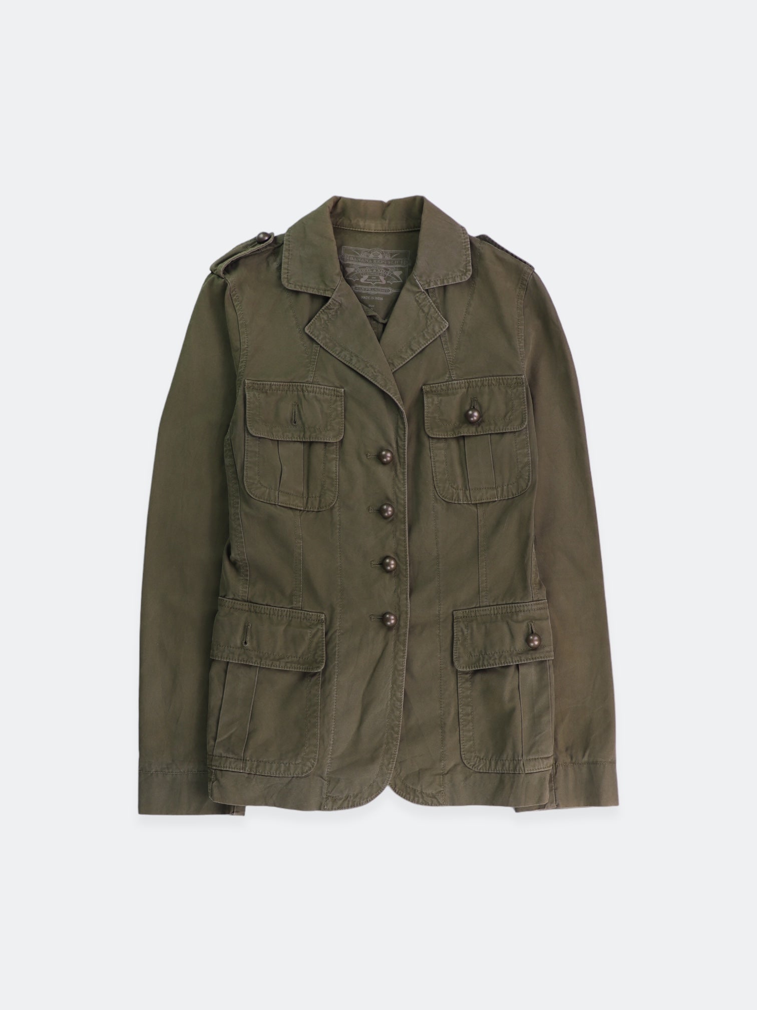 Banana Republic Chaqueta Militar Cargo - Mujer - 6