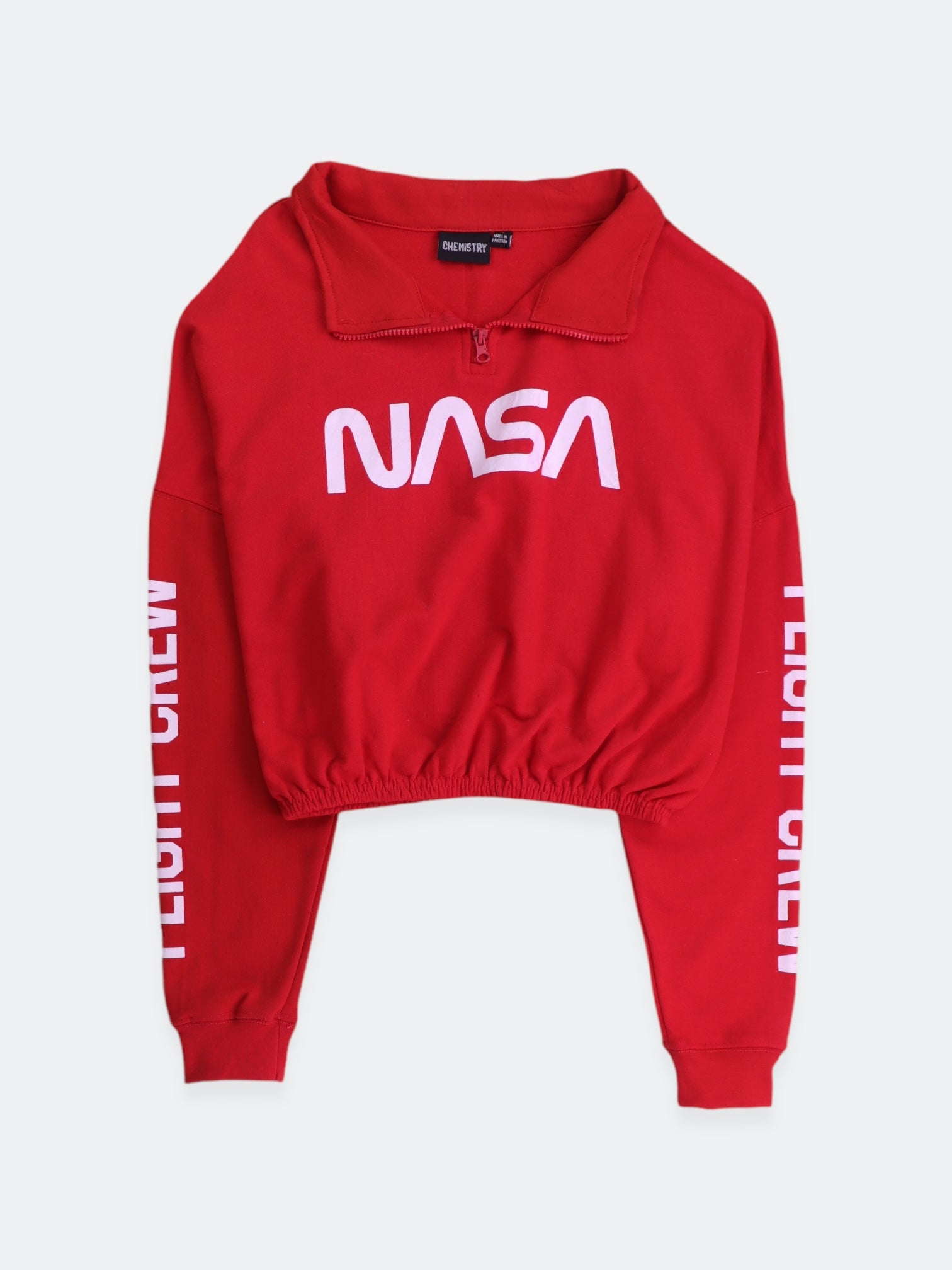 NASA Sudadera Fleece Crop Top - Mujer - Medium