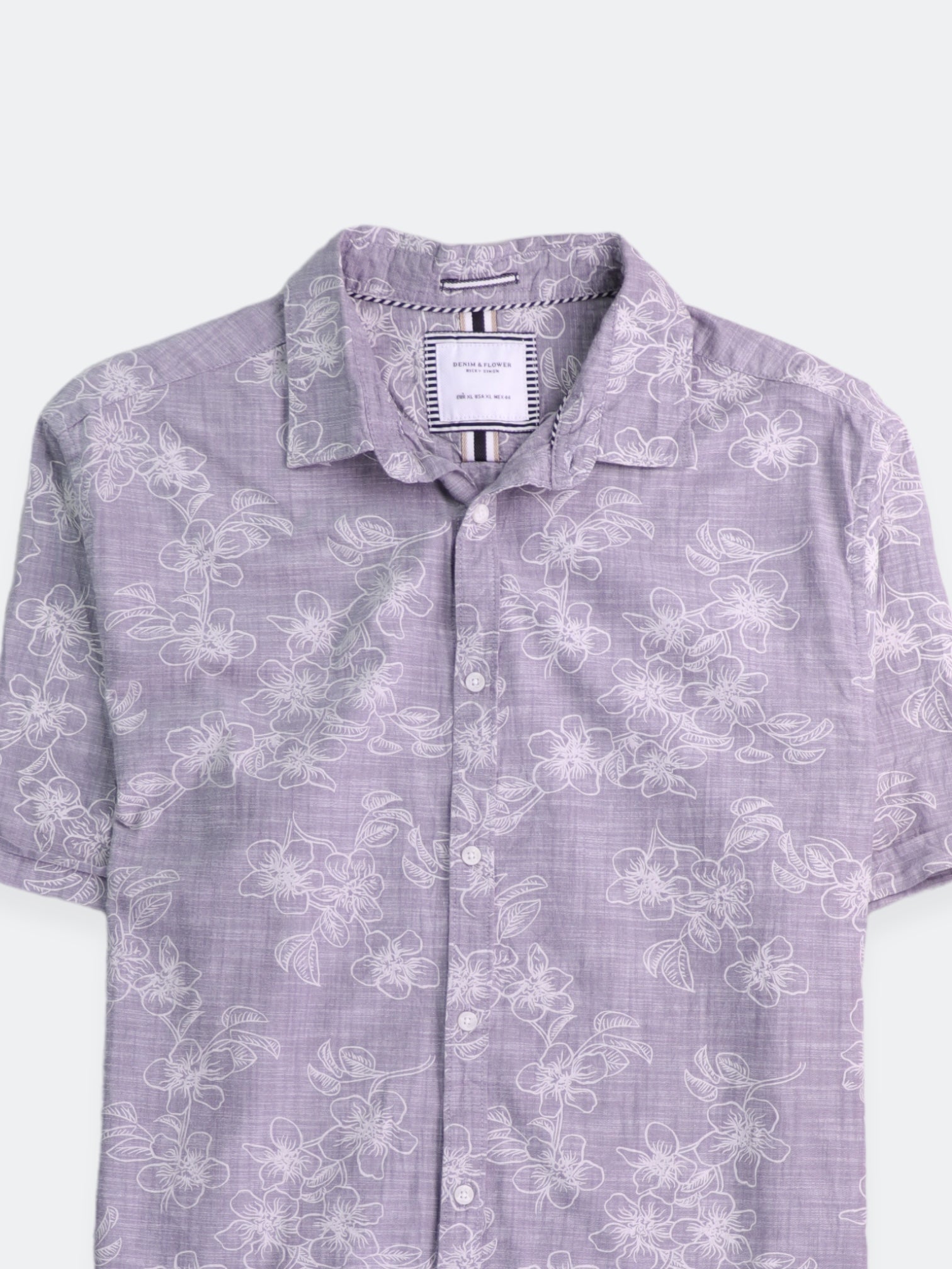 DENIM & FLOWER Camisa Verano - Hombre - XL