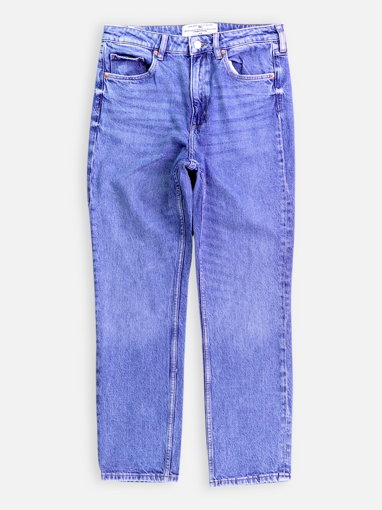 H&M Jean Regular Fit Denim - Mujer - 8