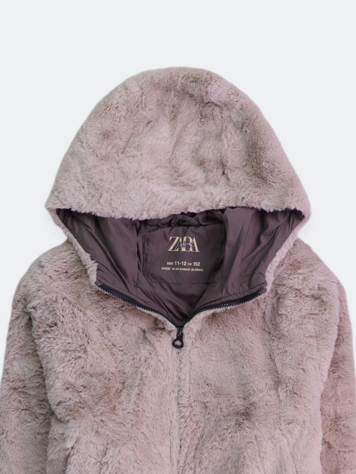 ZARA Chaqueta Casual Teddy - Niña - N/A - 11-12Y (Años)