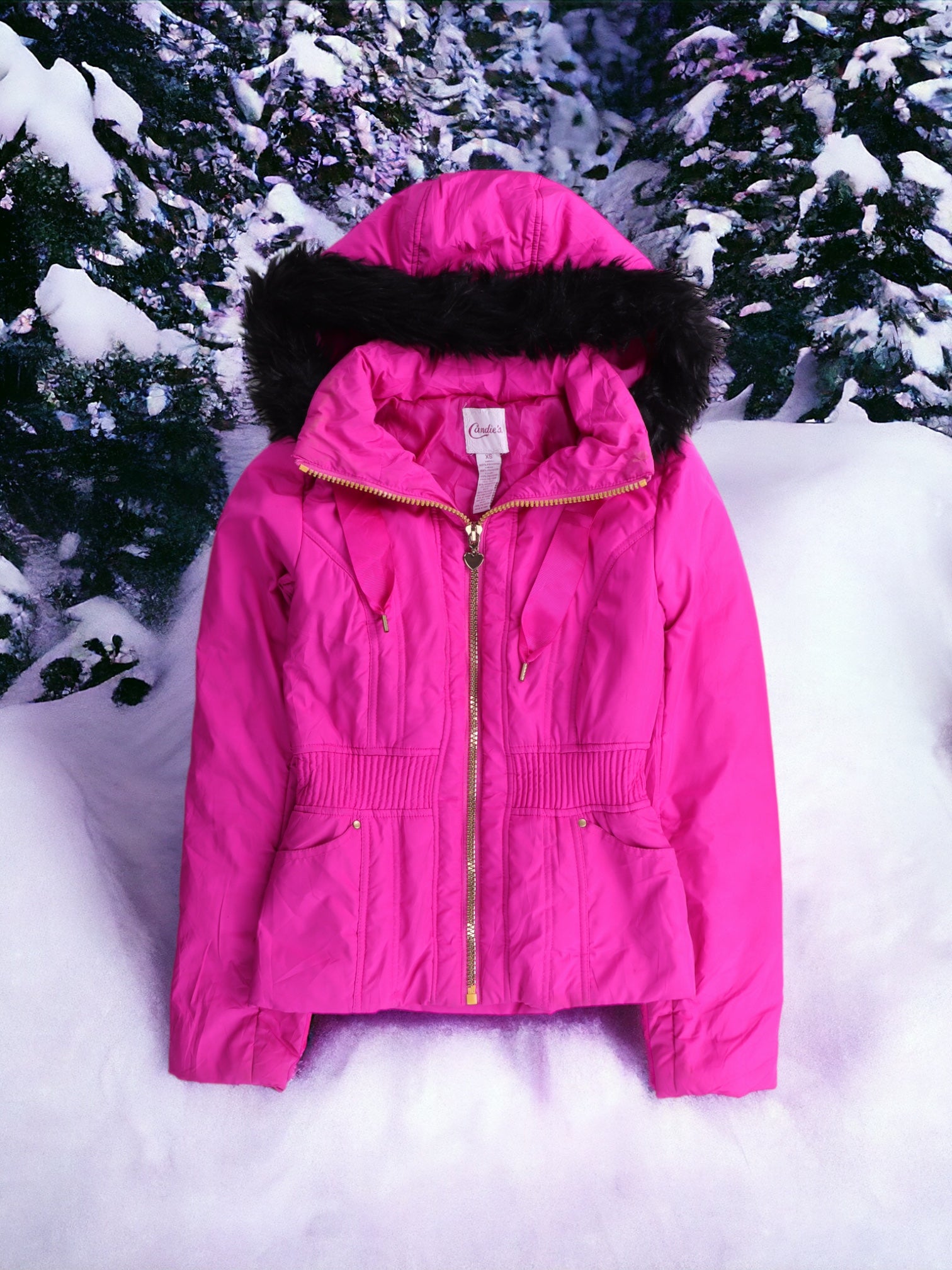 Chaqueta Puffer Impermeable - Mujer - Small