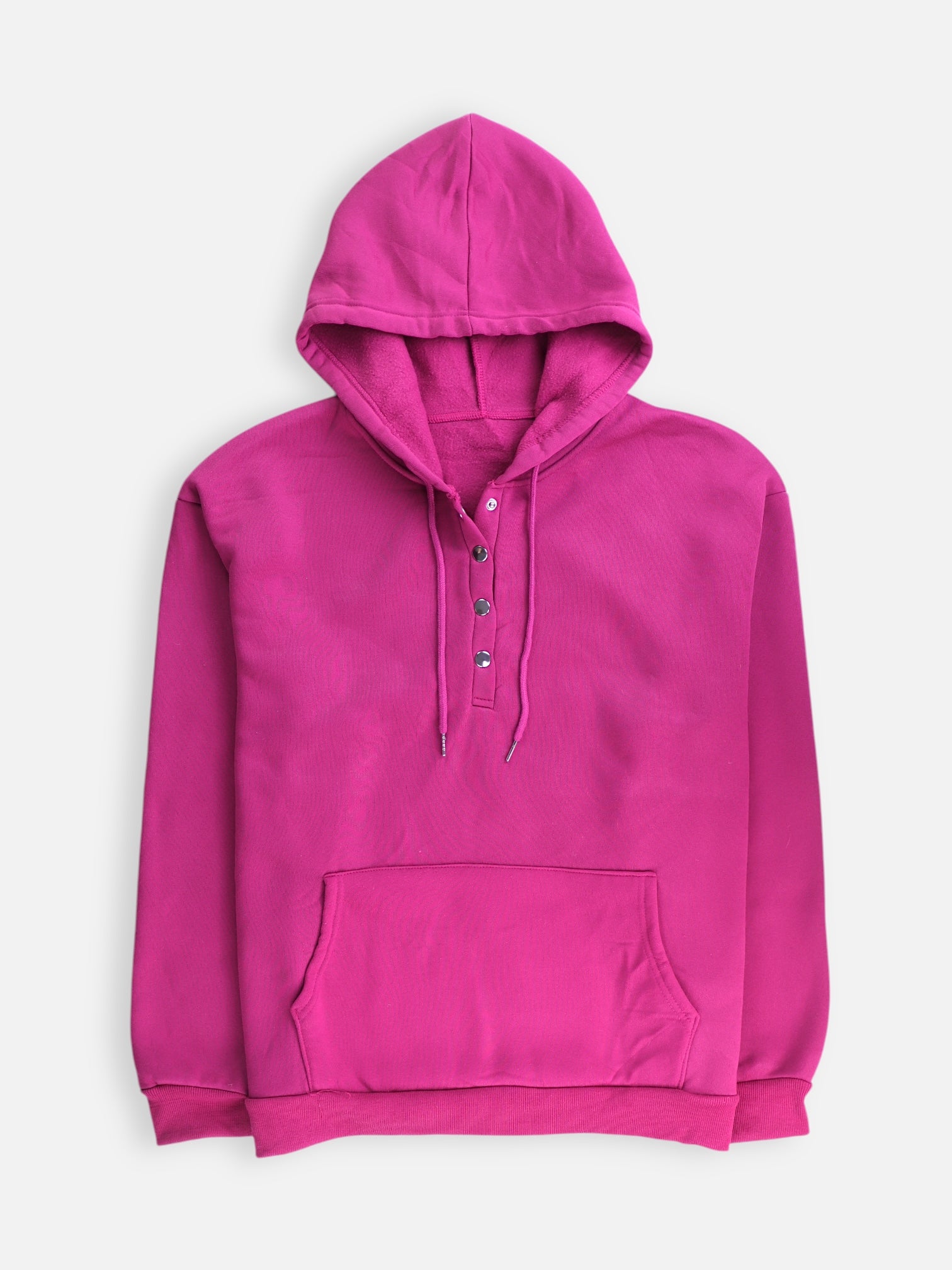 Sudadera Hoodie Basic - Mujer - Large