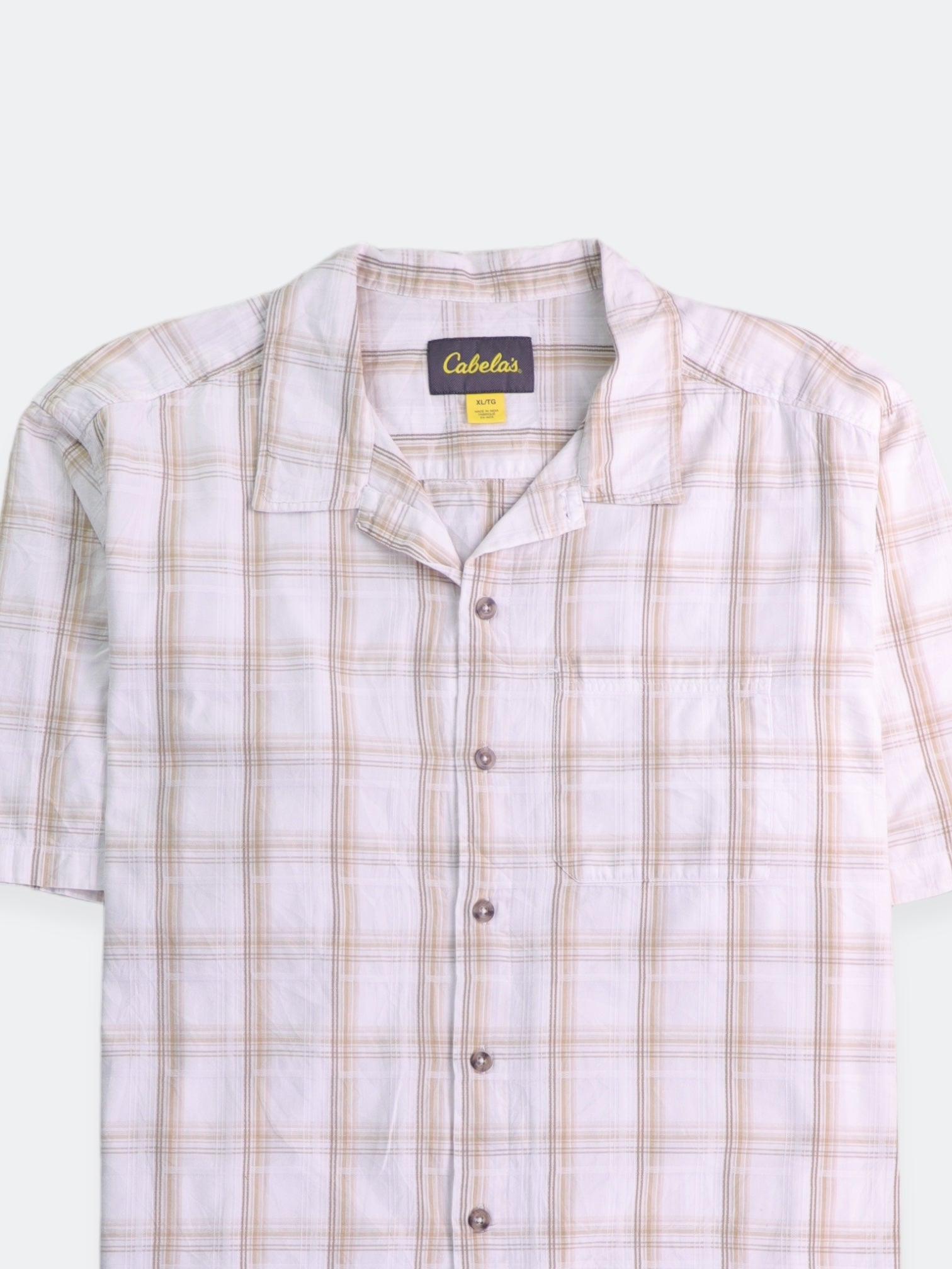 Camisa Plaid Types - Hombre - XL