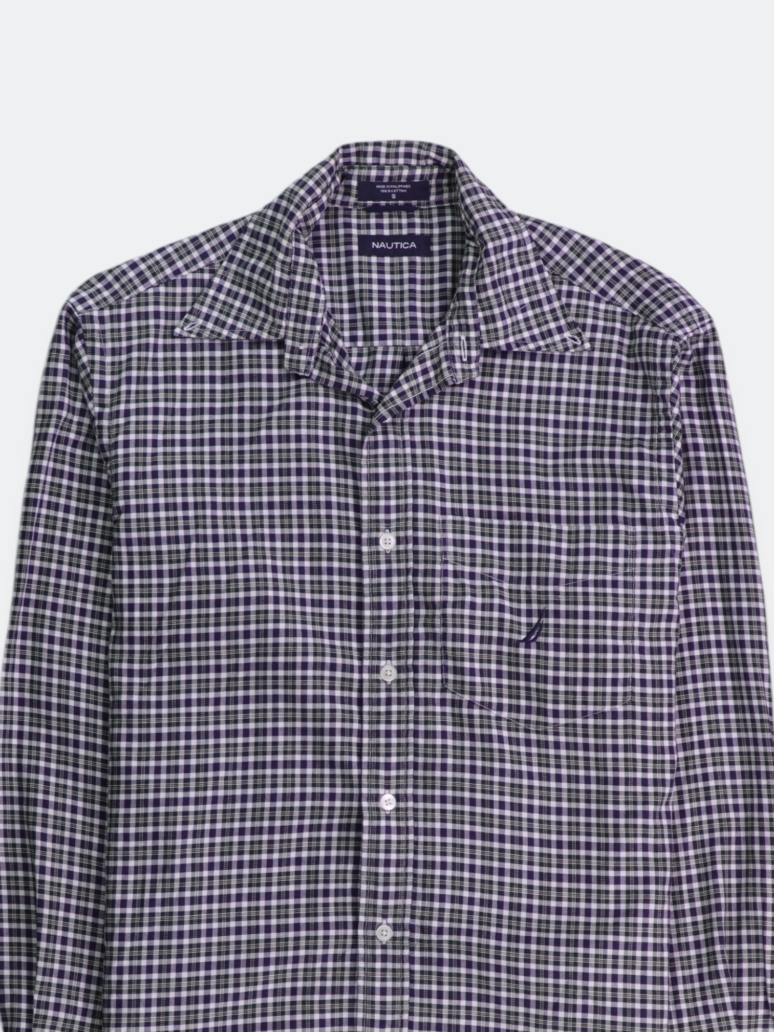 Nautica Camisa Casual - Hombre - Small