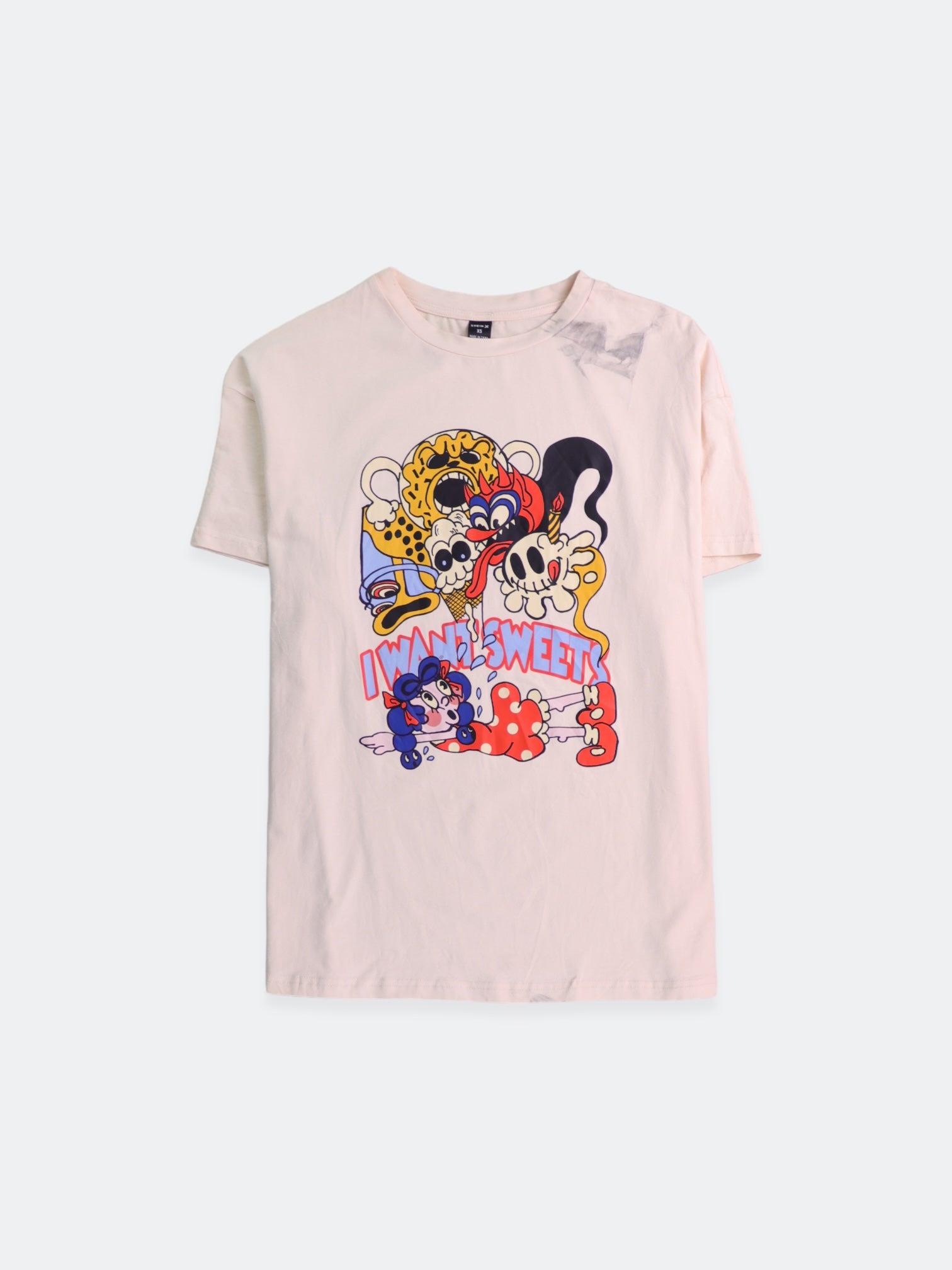 SHEIN Camiseta Grafica - Mujer - XS