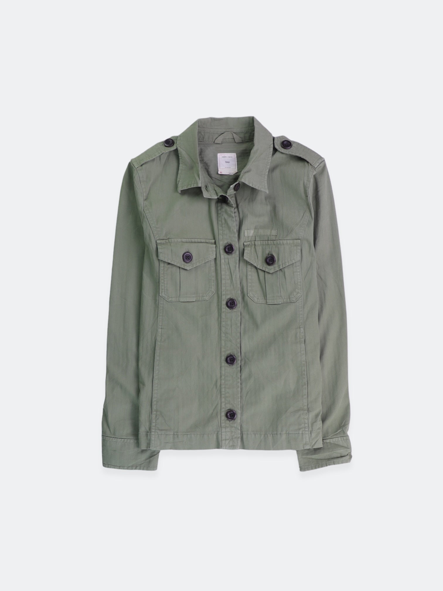 GAP Chaqueta Militar Cargo - Mujer - XS