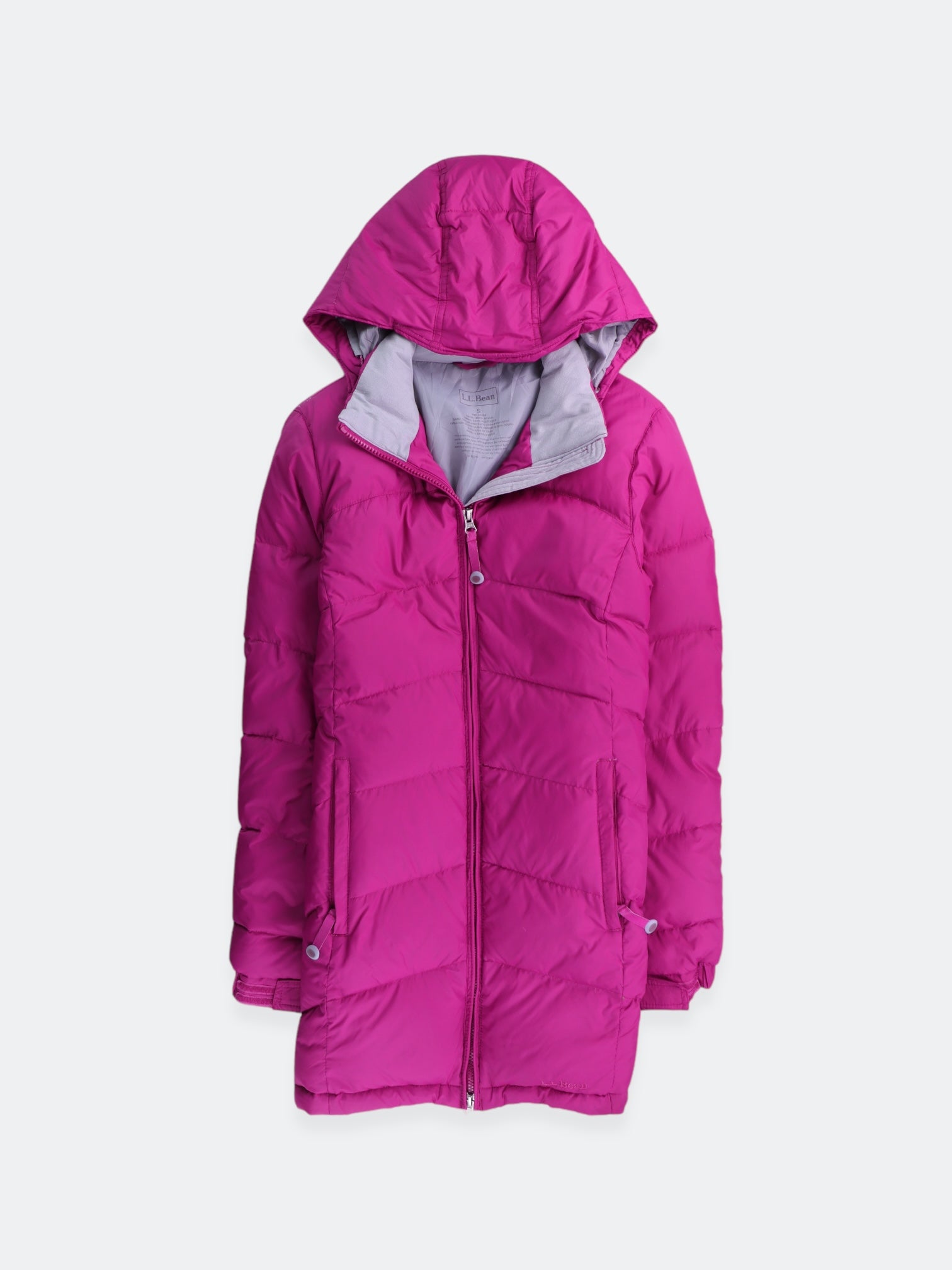 LL BEAN Chaqueta Puffer Impermeable - Mujer - Small