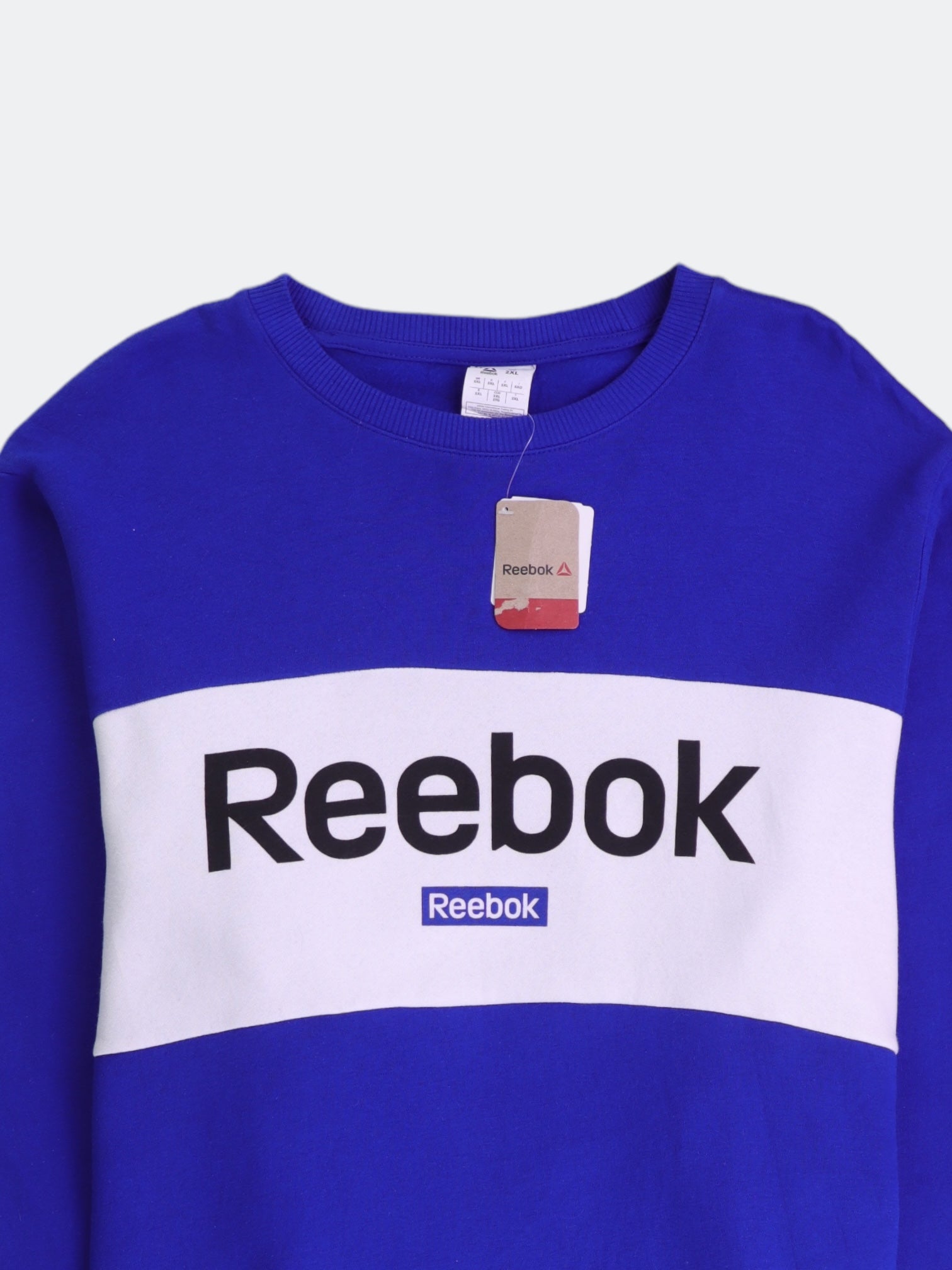 Reebok Sudadera Sweatshirt Color Block - Hombre - 2XL