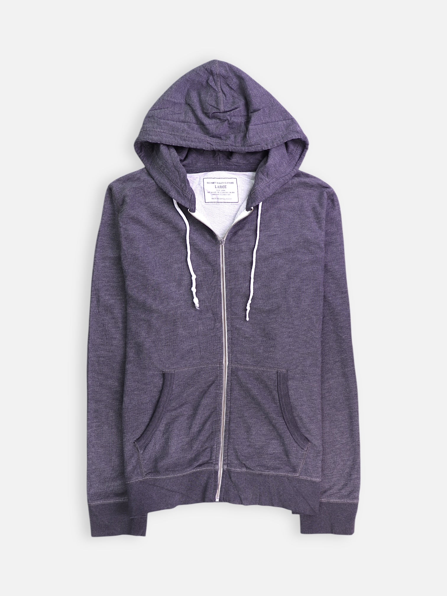 Sudadera Hoodie Basic - Hombre - Large