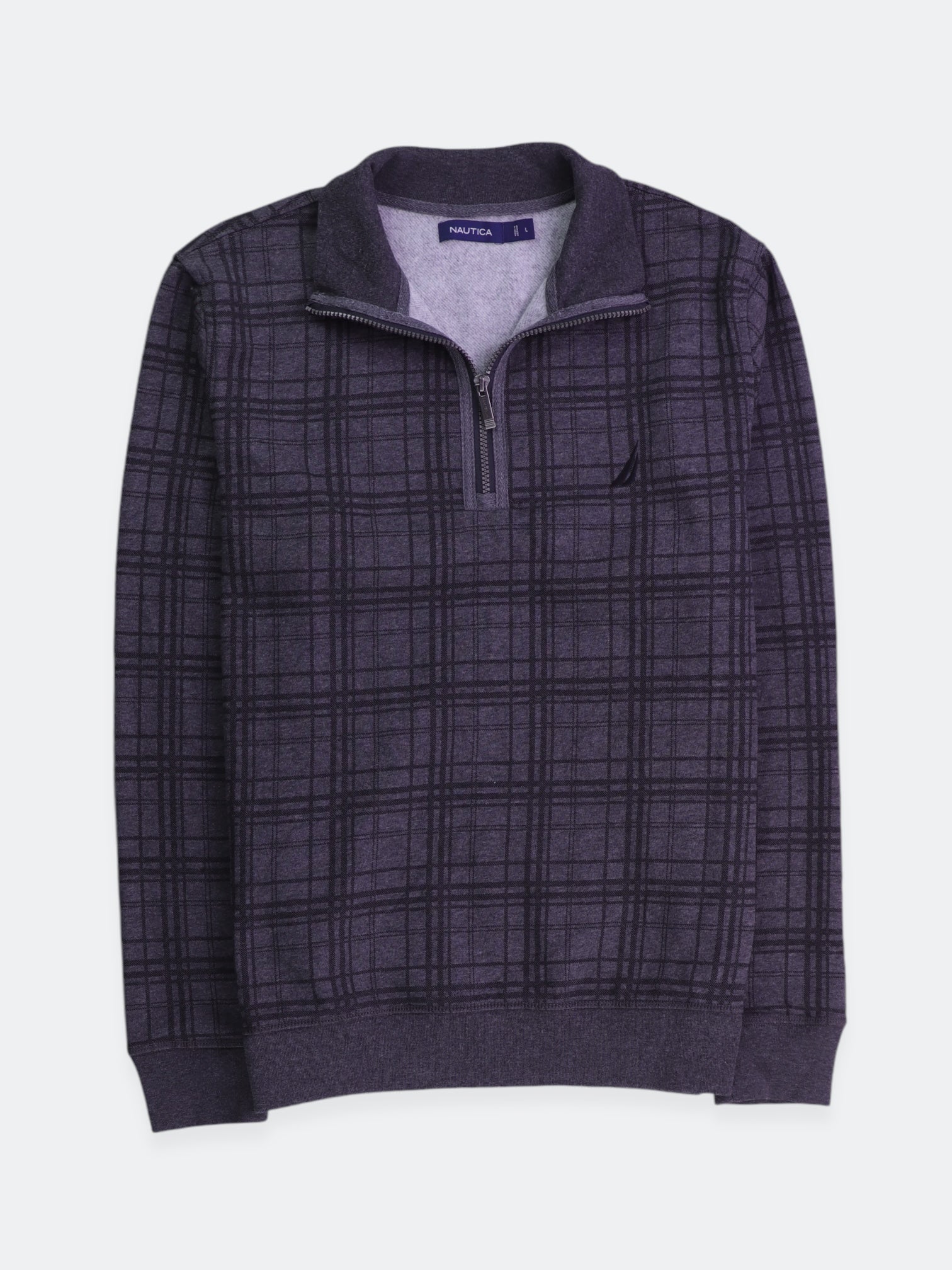 Nautica Sudadera Fleece Basic - Hombre - Large