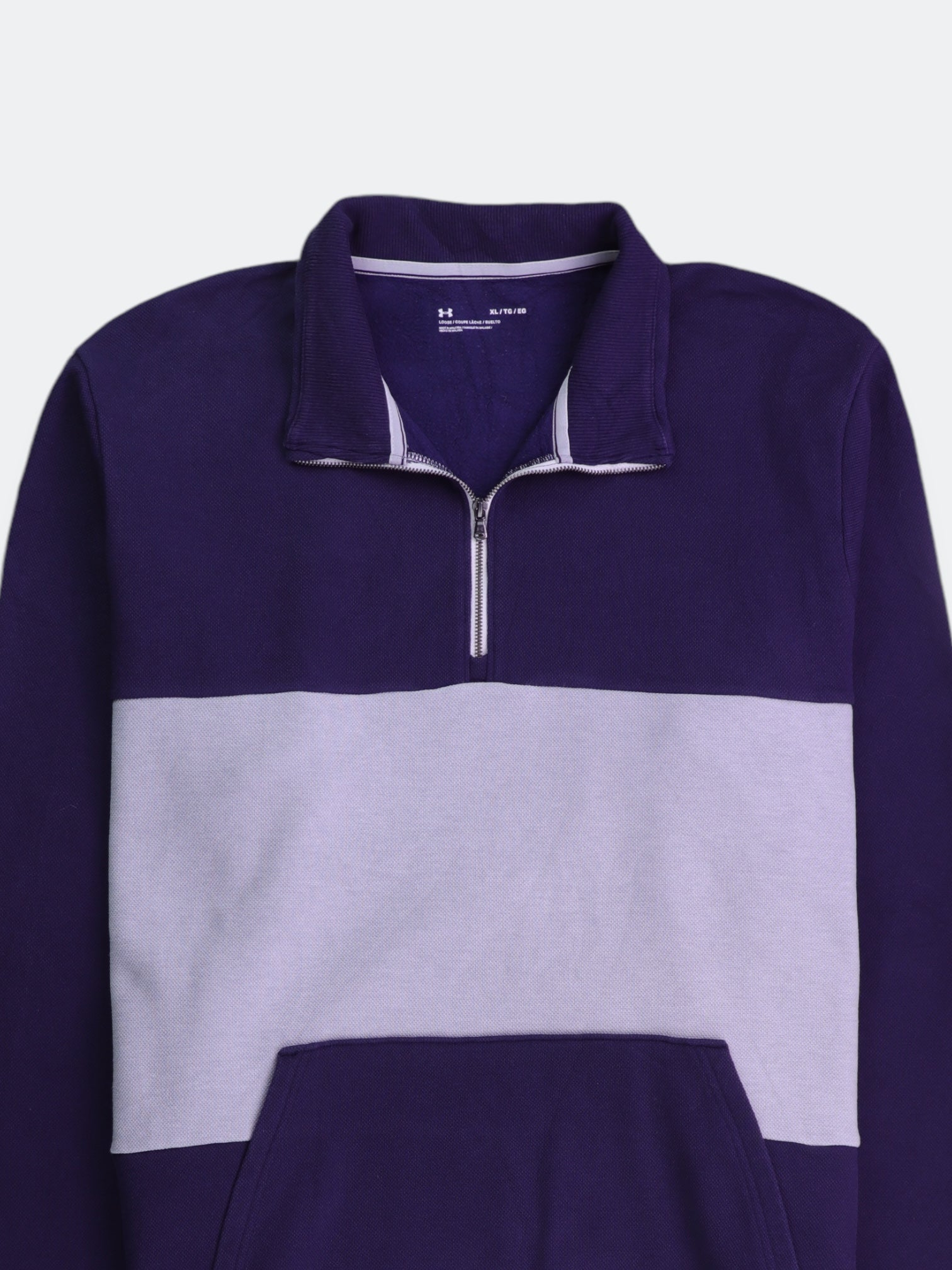 Under Armour Sudadera Fleece Color Block - Hombre - XL