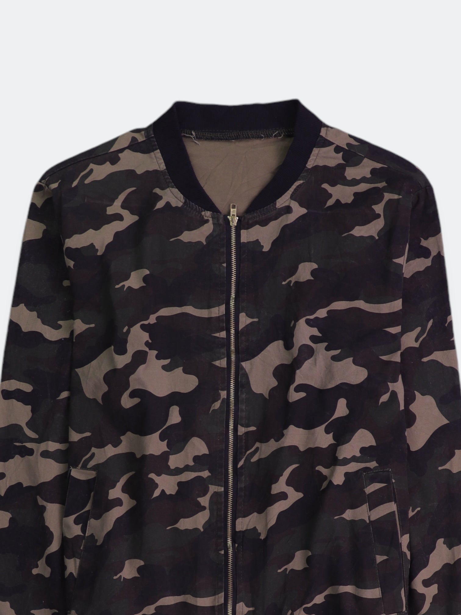 Chaqueta Bomber  Militar - Mujer - Small