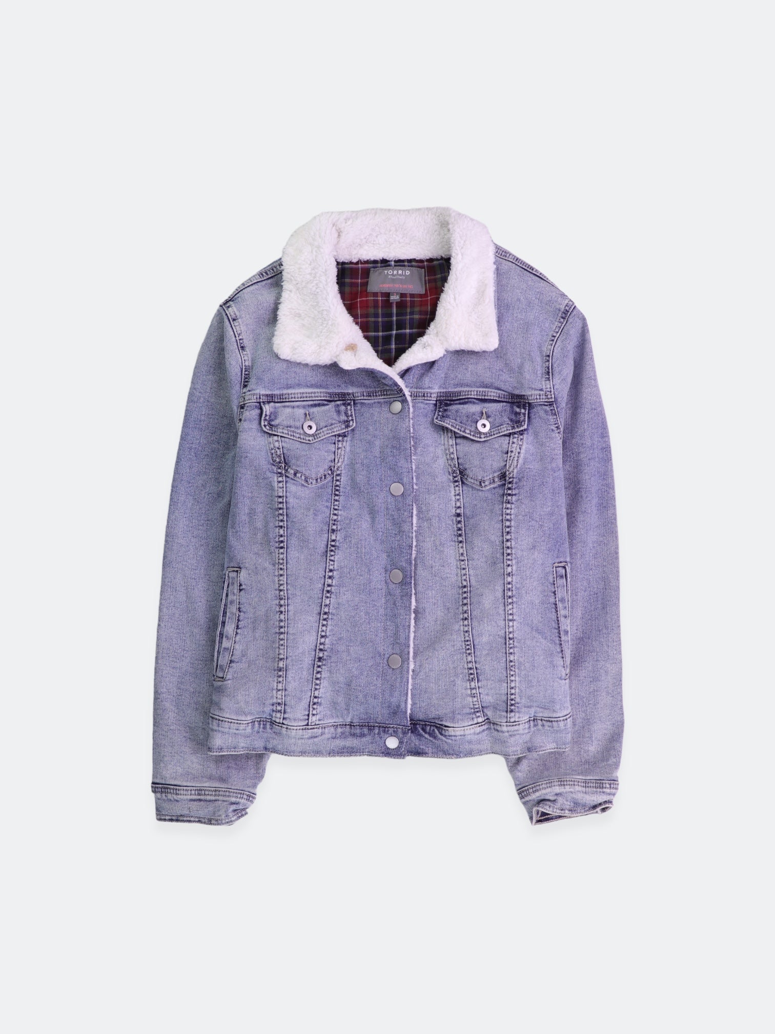 Chaqueta Sherpa Trucker Denim - Mujer - 3XL