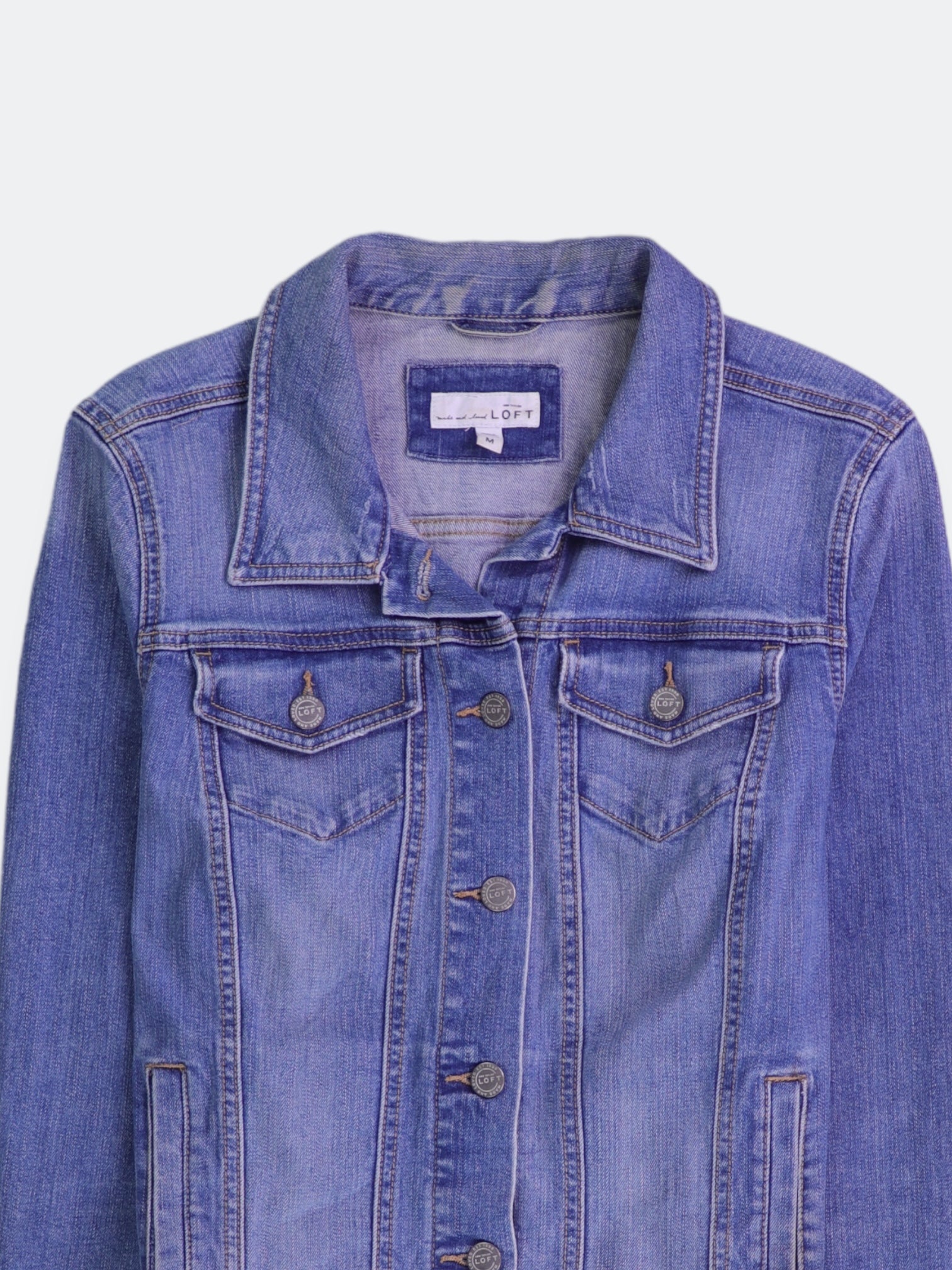 LOFT Chaqueta Denim  Basic - Mujer - Medium