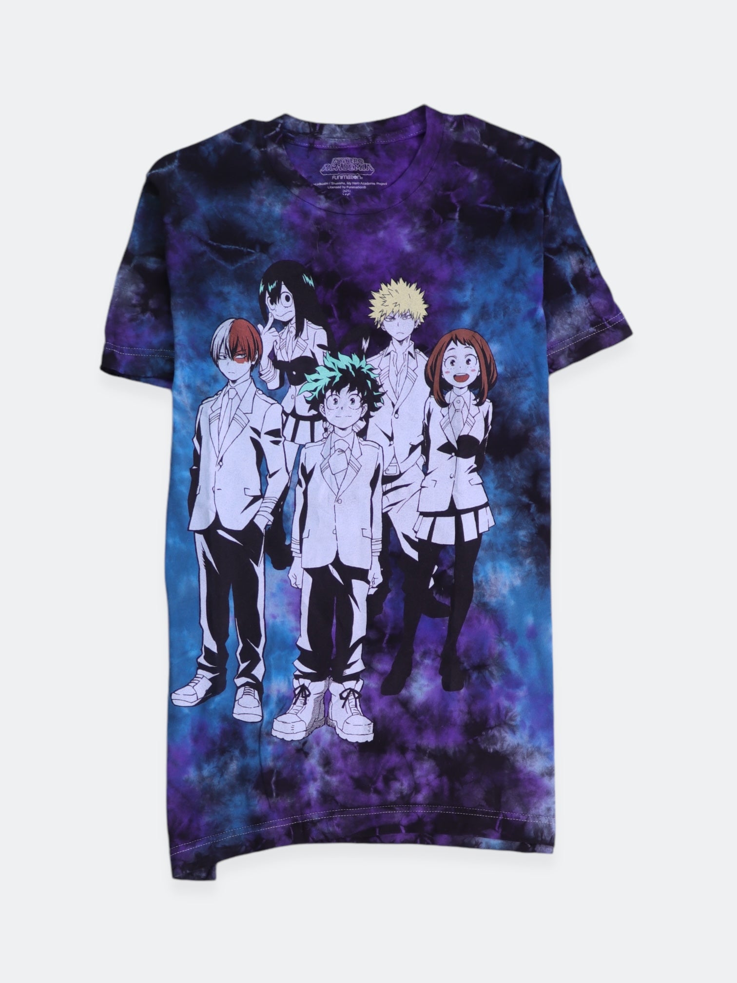 Anime Camiseta Tie-Dye - Hombre - XS