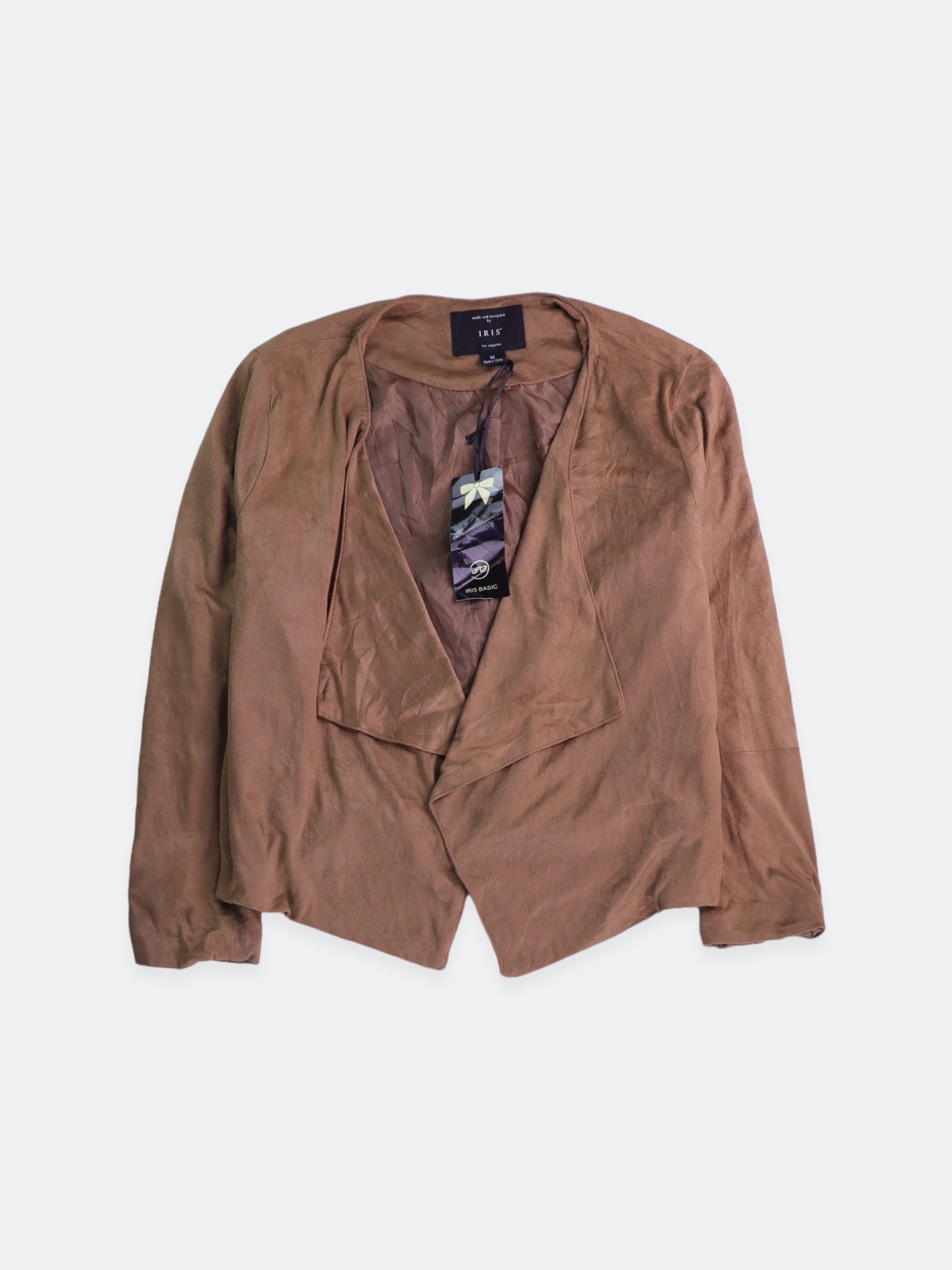 Chaqueta Bolero Suede - Mujer - Medium