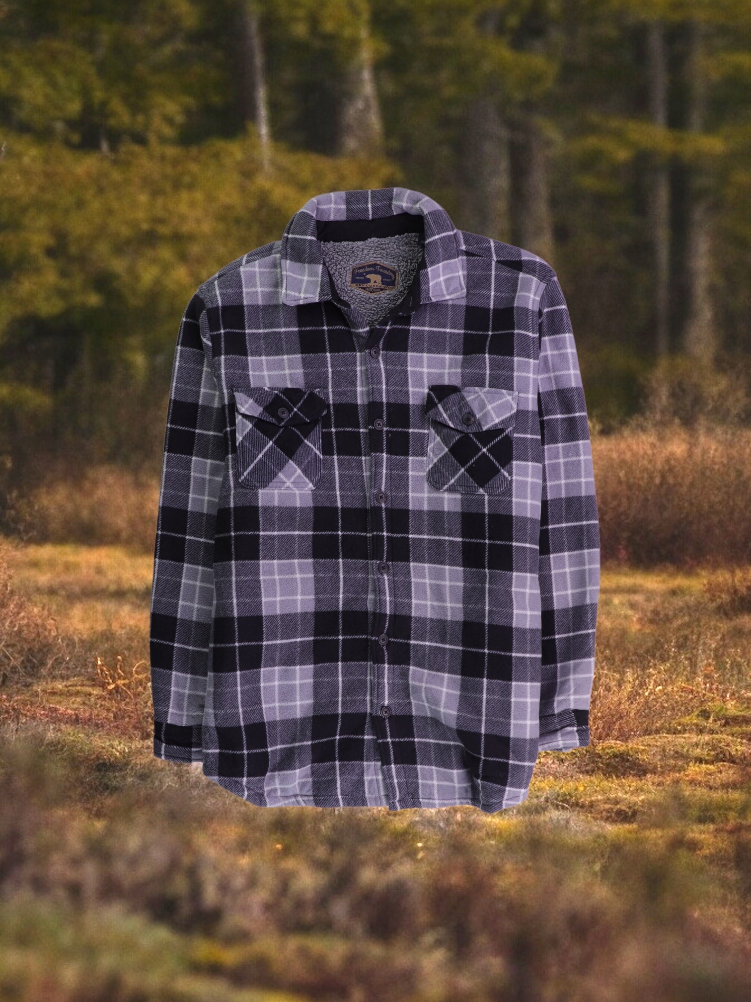 Chaqueta Sobrecamisa Plaid Types - Hombre - Large