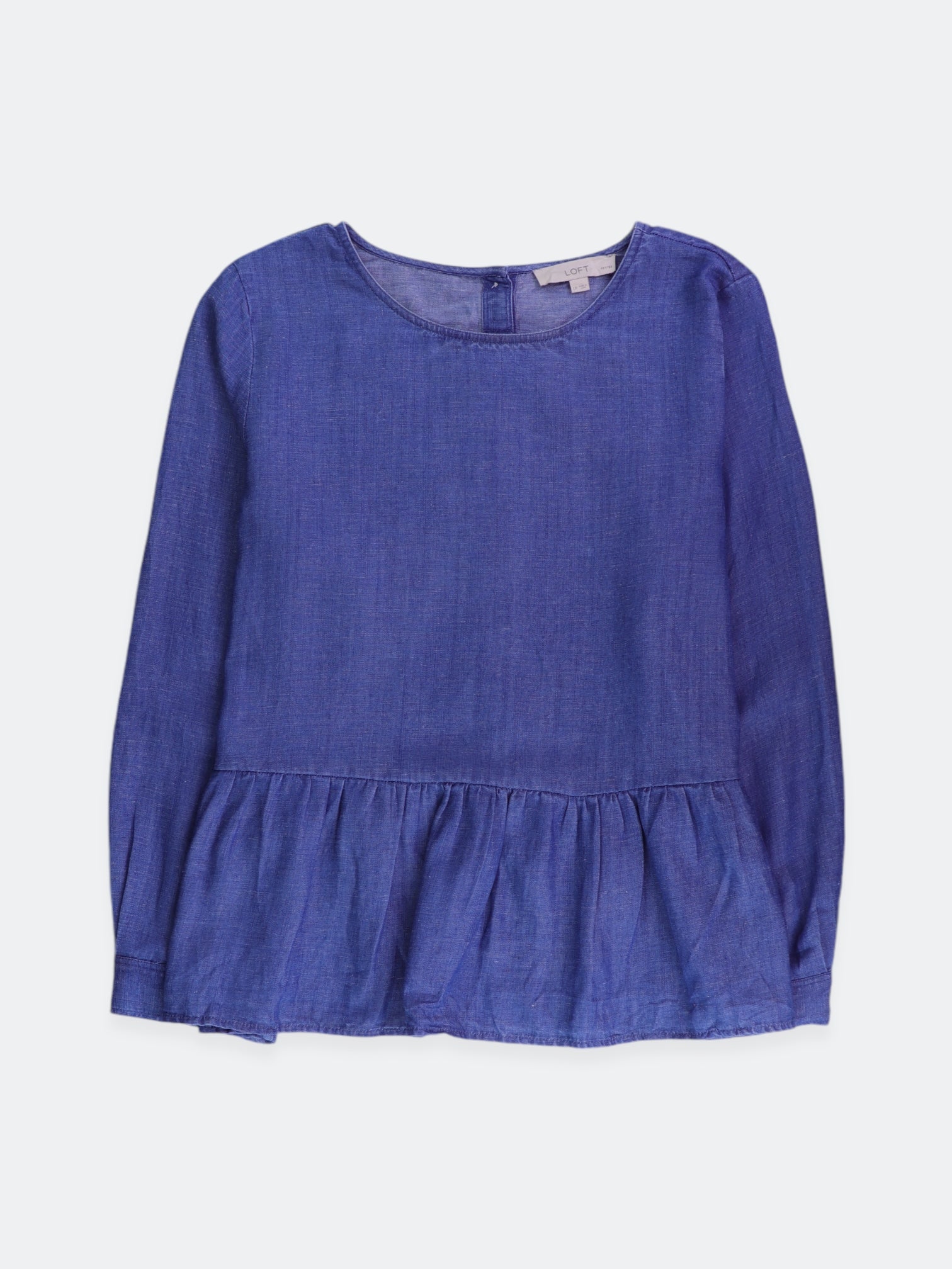 LOFT Blusa Casual - Mujer - Petite L