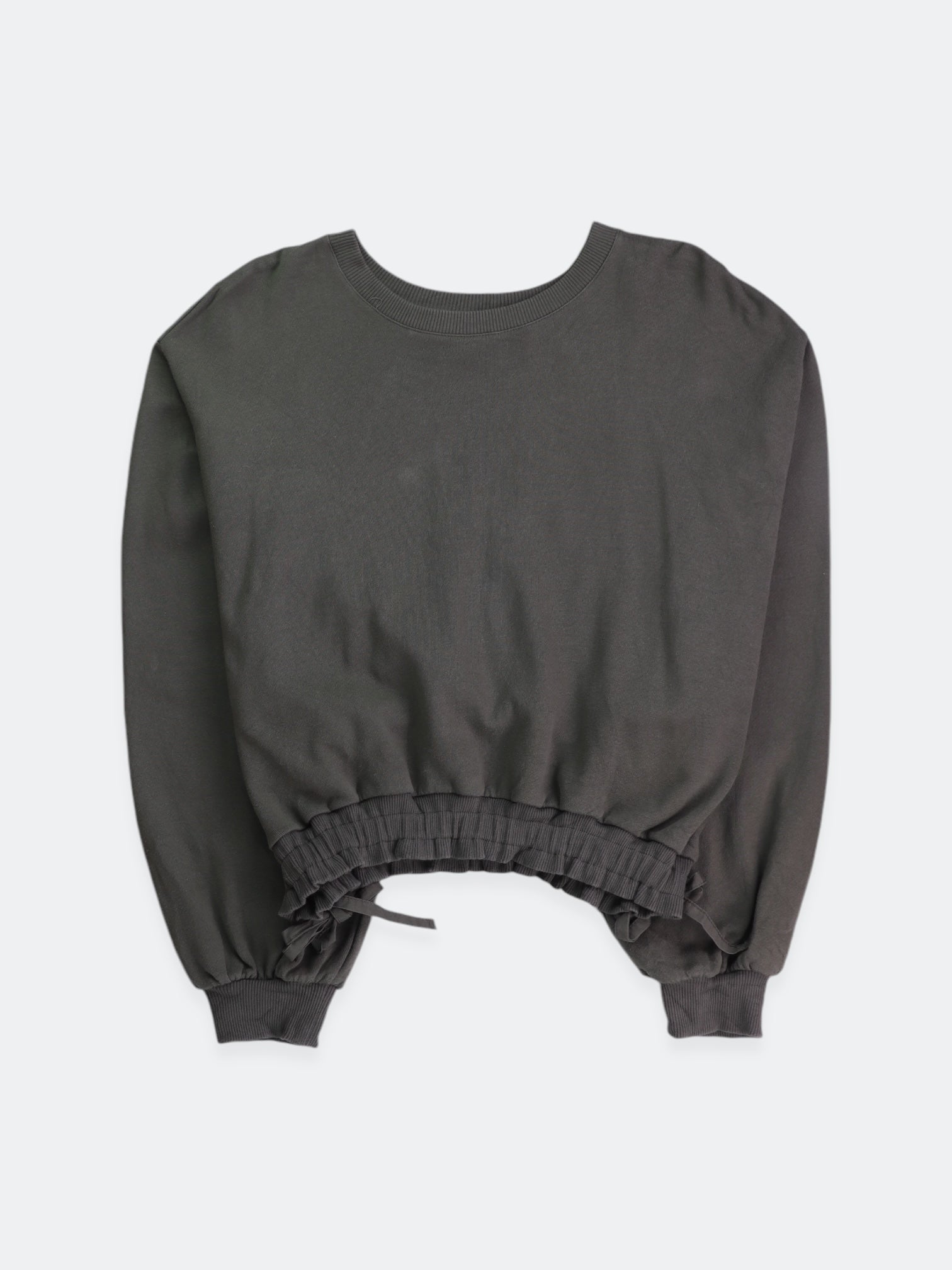 ZARA Sudadera Sweatshirt Basic - Mujer - Small