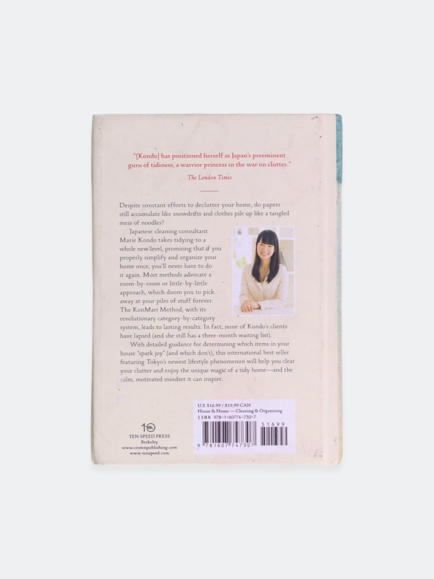 Libro THE LIFE CHANGING NAGIC OF TDYING UP  by MARIE KONDO